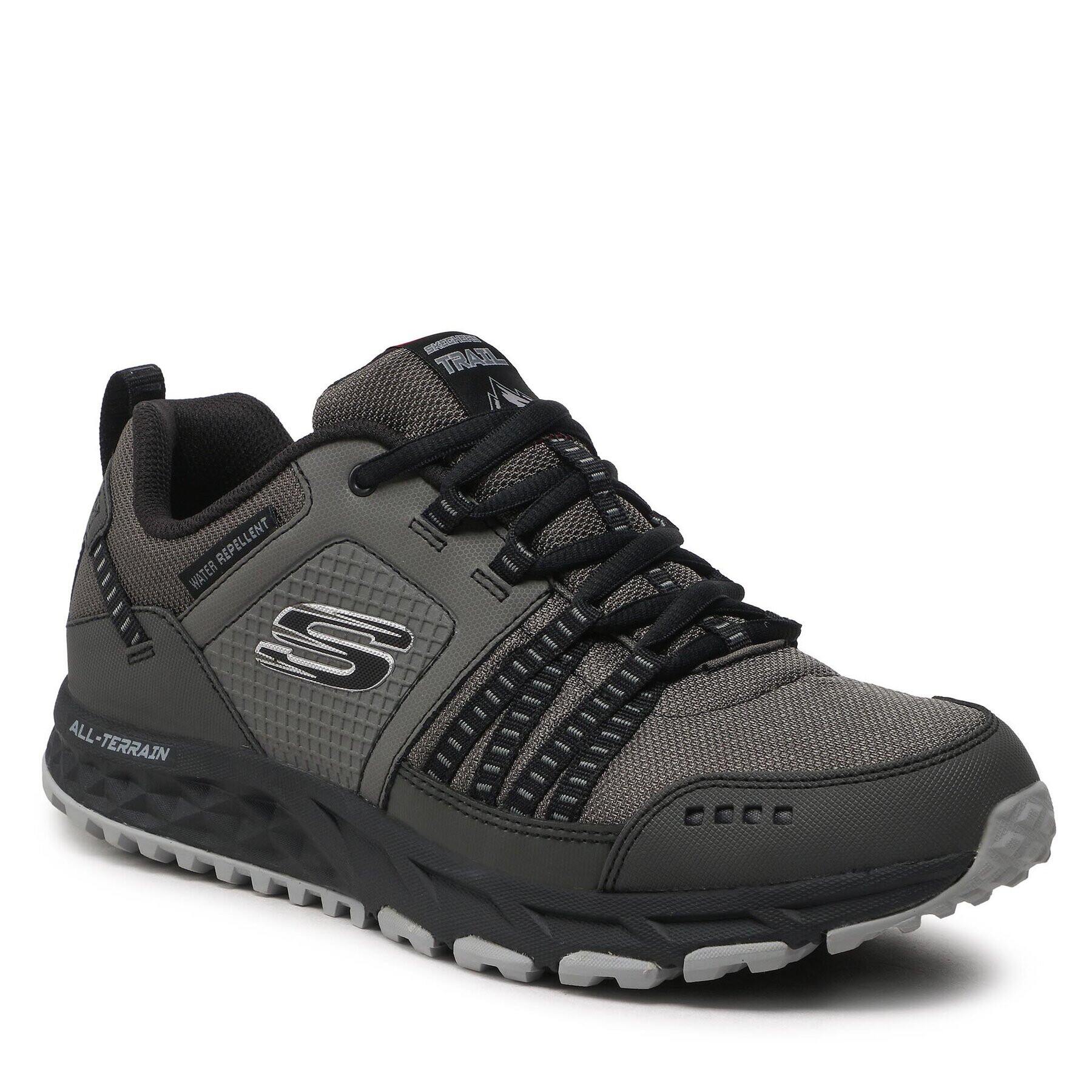 Skechers Superge Escape Plan 51591/CCBK Siva - Pepit.si