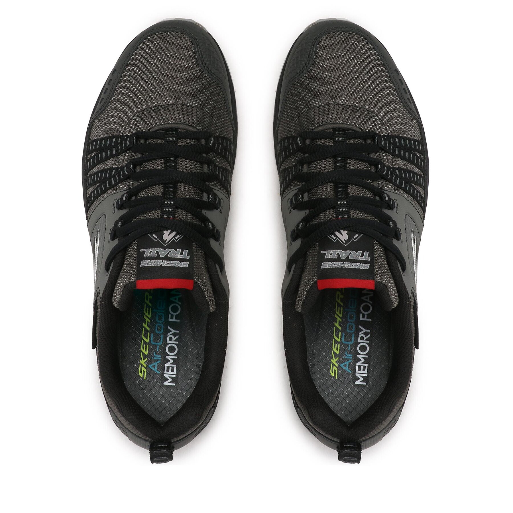 Skechers Superge Escape Plan 51591/CCBK Siva - Pepit.si