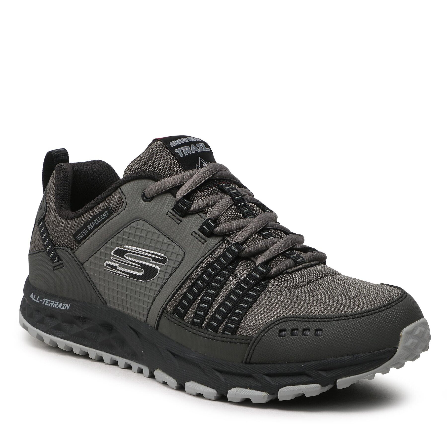 Skechers Superge Escape Plan 51591/CCBK Siva - Pepit.si