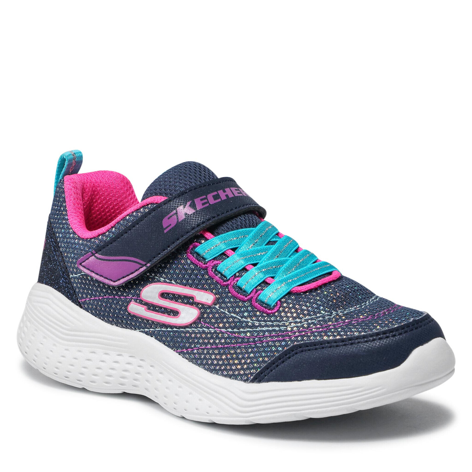 Skechers Superge Eternal Shine 302455L/NVMT Mornarsko modra - Pepit.si