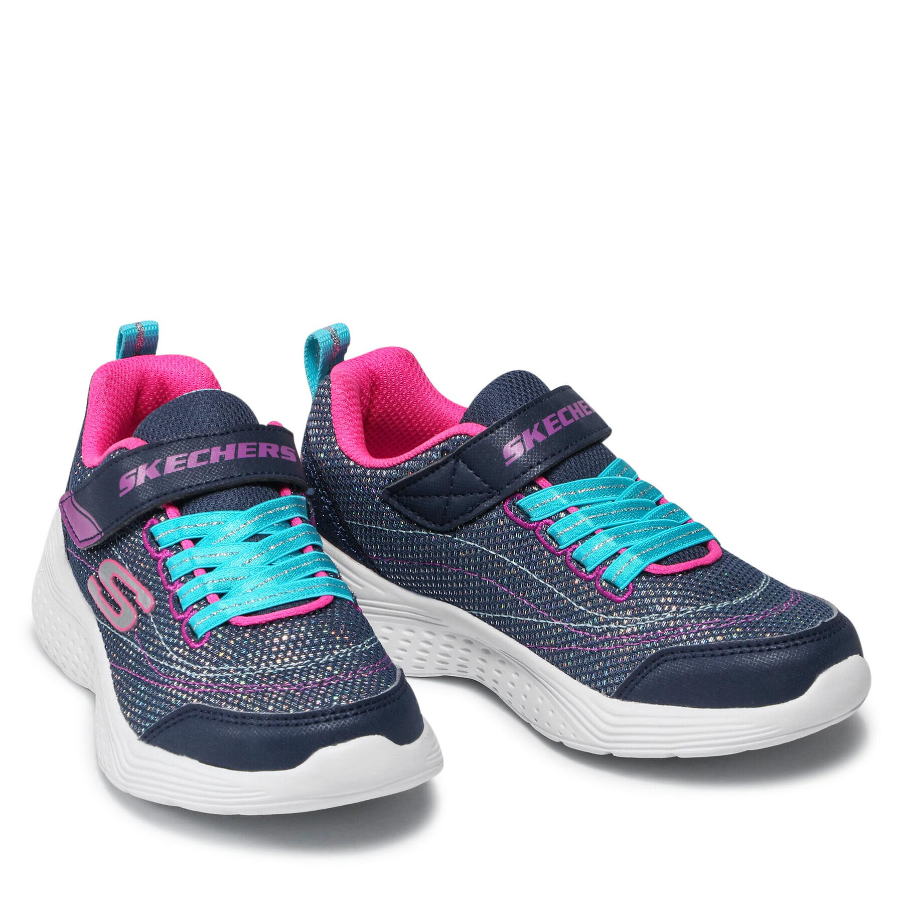 Skechers Superge Eternal Shine 302455L/NVMT Mornarsko modra - Pepit.si