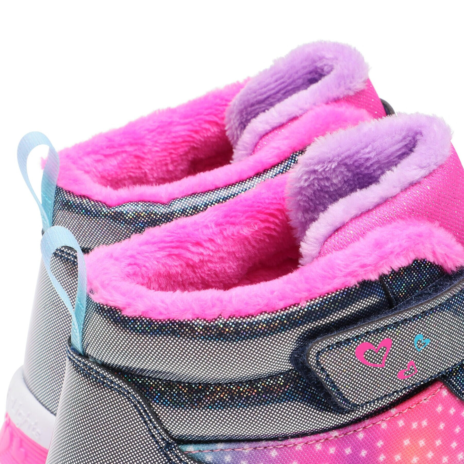 Skechers Superge Flutter Heart Lights Simple Amor 302677L/NVMT Modra - Pepit.si