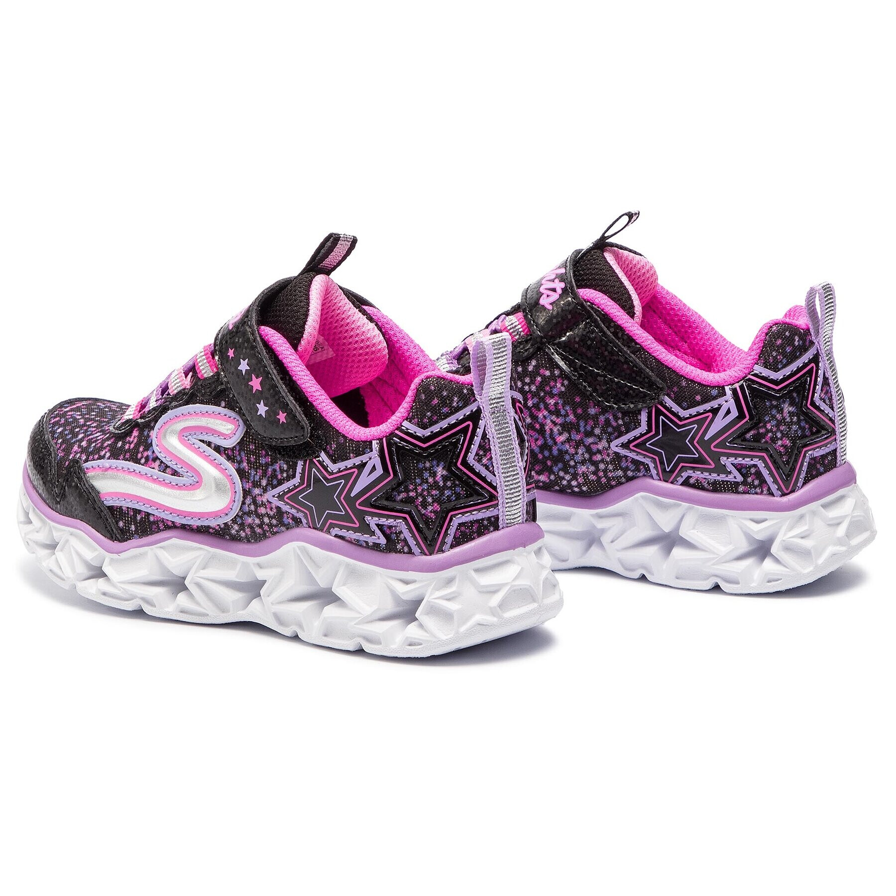 Skechers Superge Galaxy Lights 10920L/BKMT Črna - Pepit.si