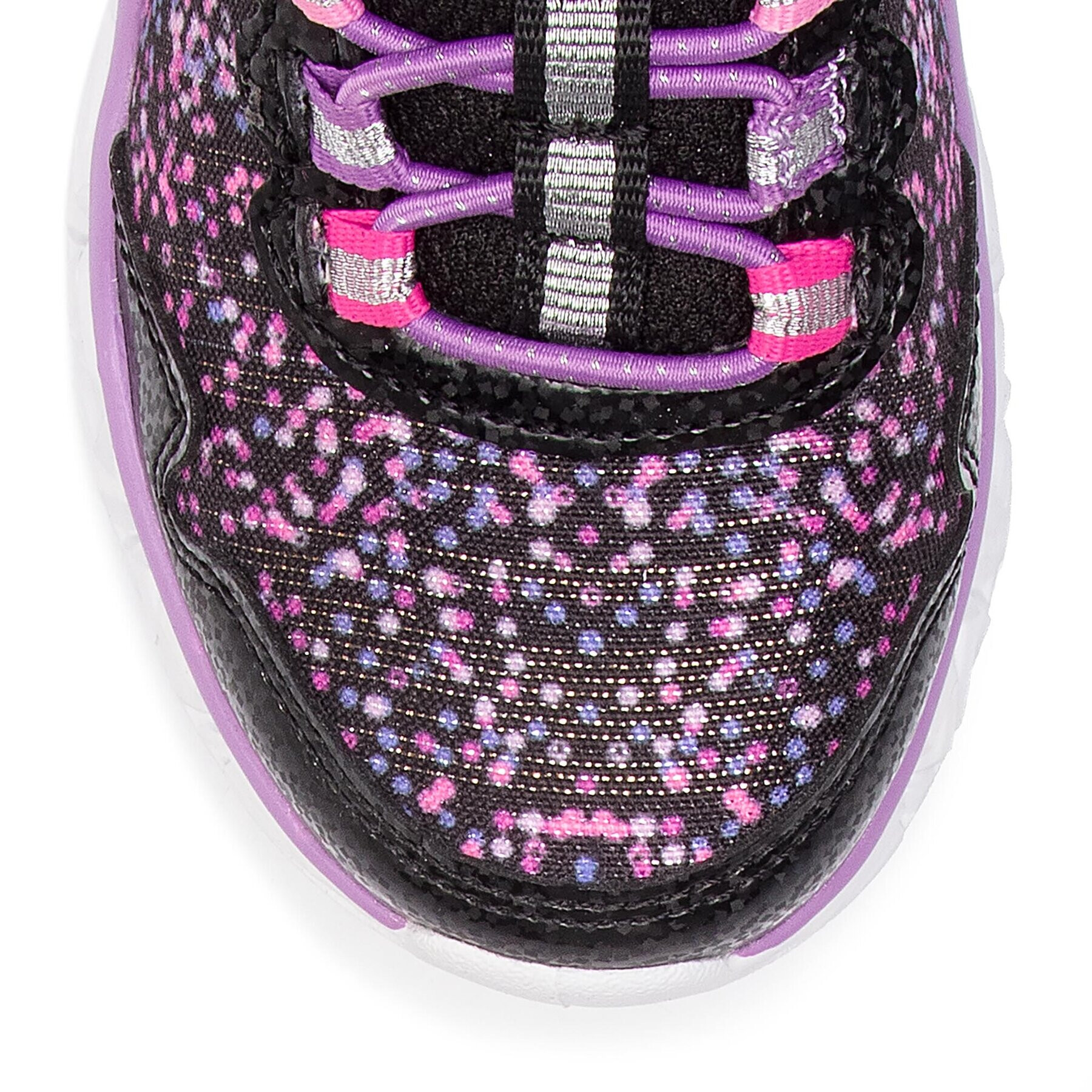 Skechers Superge Galaxy Lights 10920L/BKMT Črna - Pepit.si