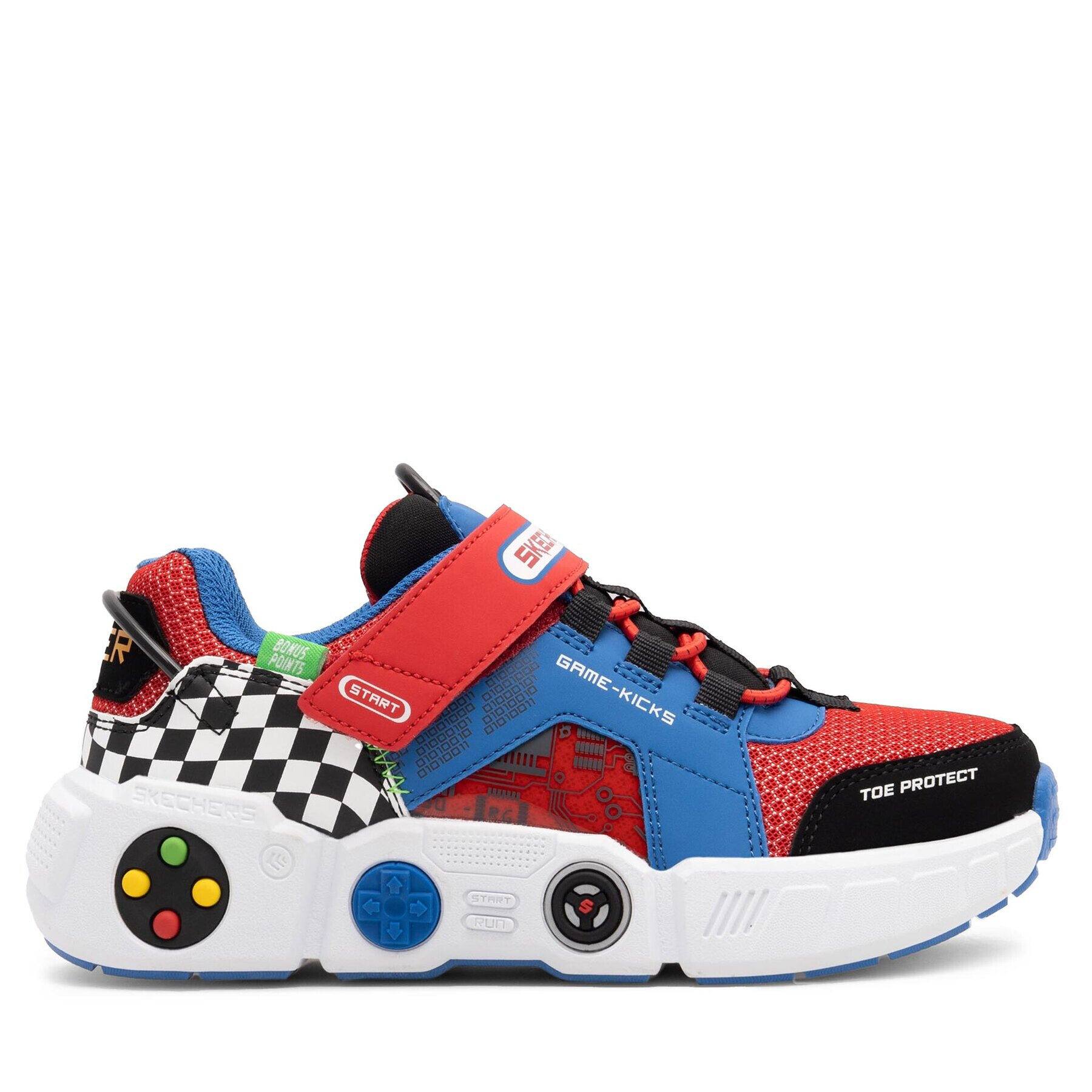 Skechers Superge GAMETRONIX 402260L BLMT Modra - Pepit.si