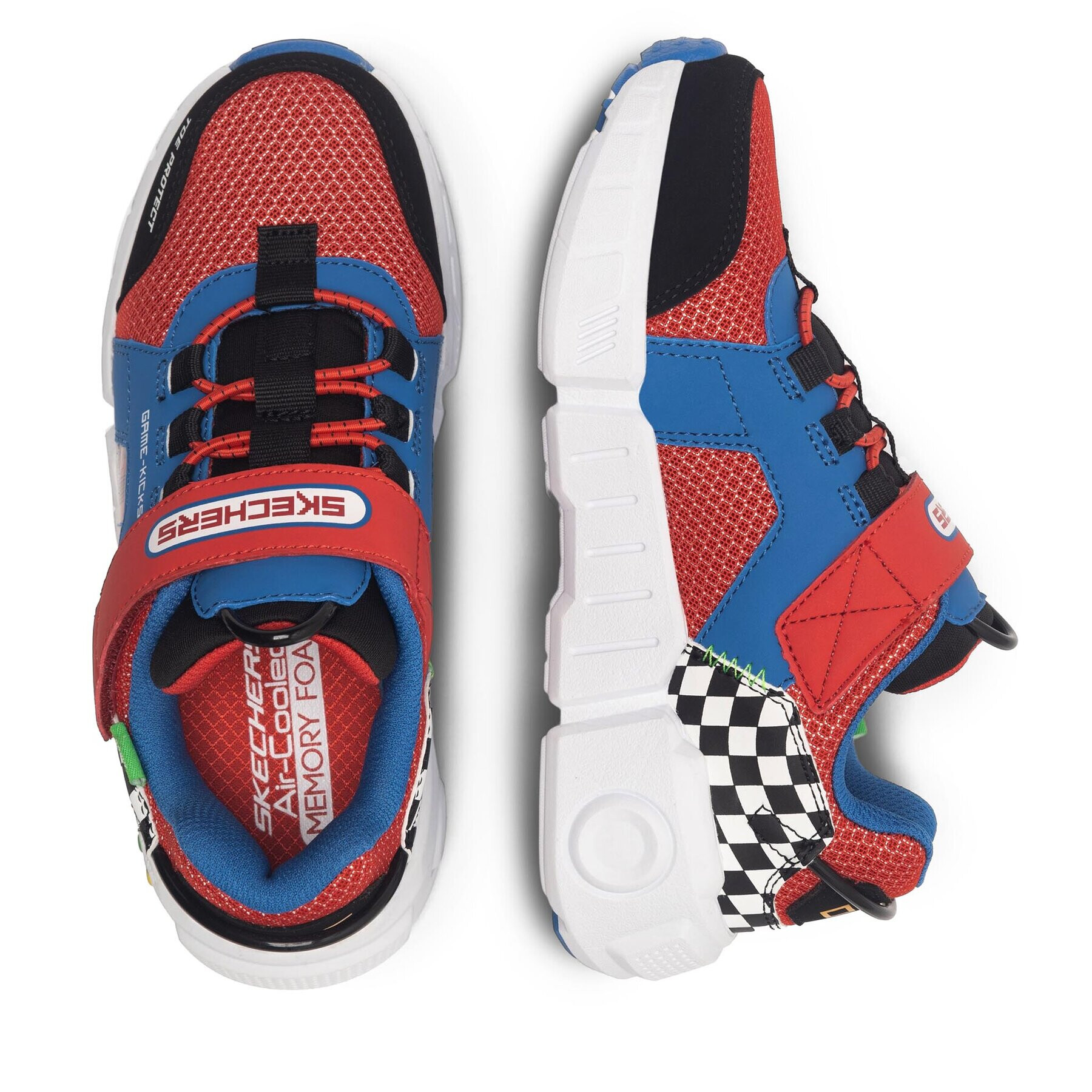 Skechers Superge GAMETRONIX 402260L BLMT Modra - Pepit.si