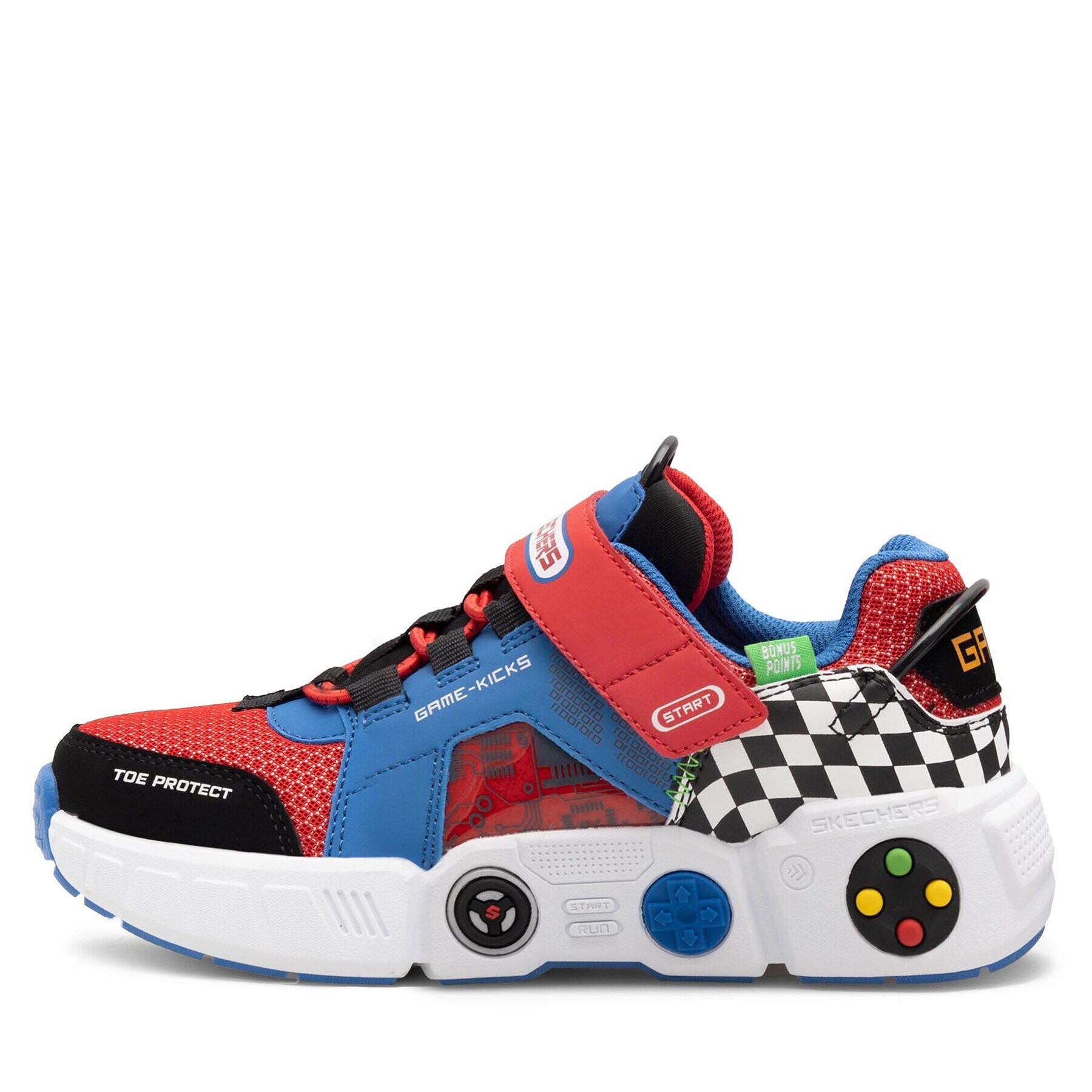 Skechers Superge GAMETRONIX 402260L BLMT Modra - Pepit.si