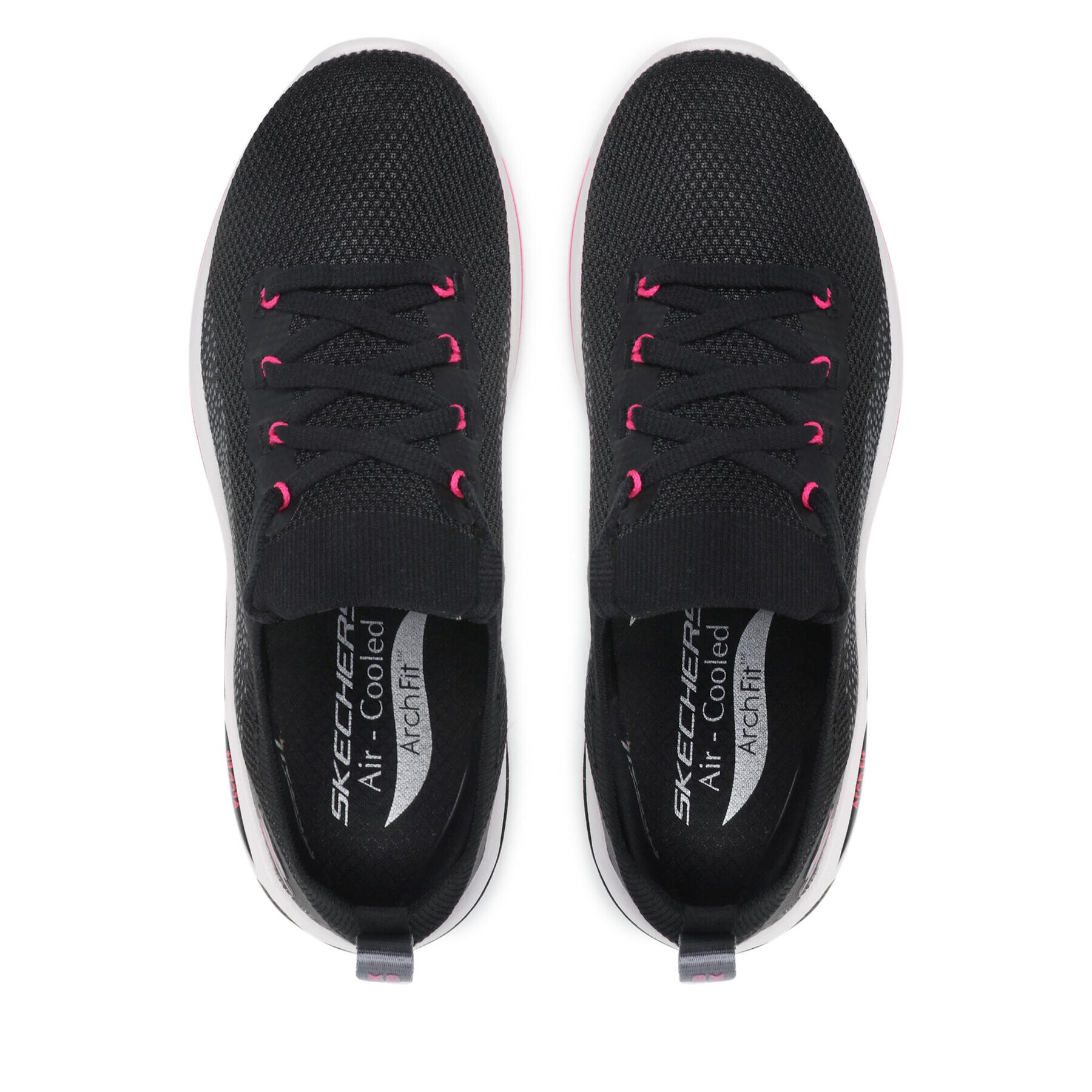 Skechers Superge Go Walk Arch Fit 124863/BKHP Črna - Pepit.si