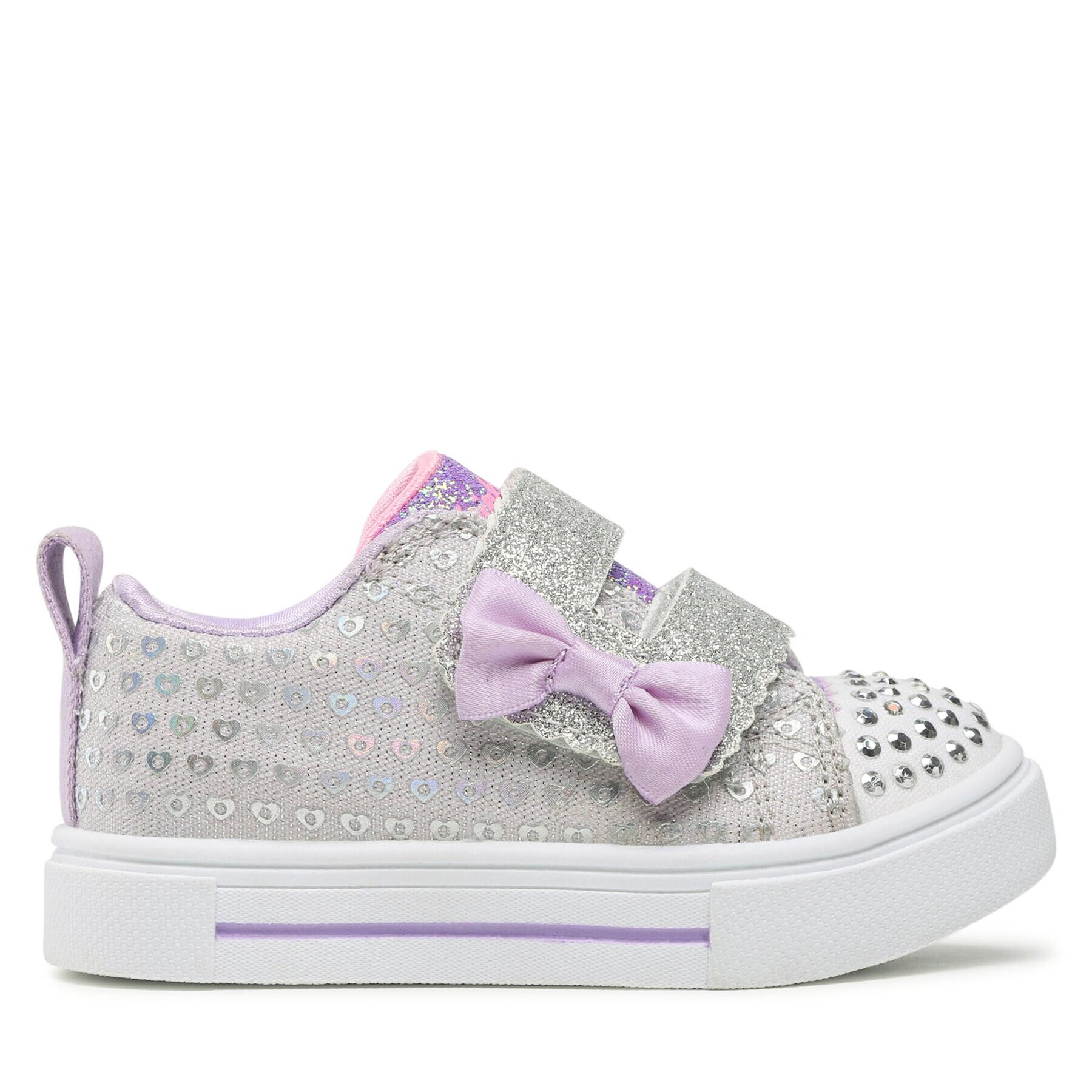 Skechers Superge Heart Dreamer 314791N/SIL Srebrna - Pepit.si