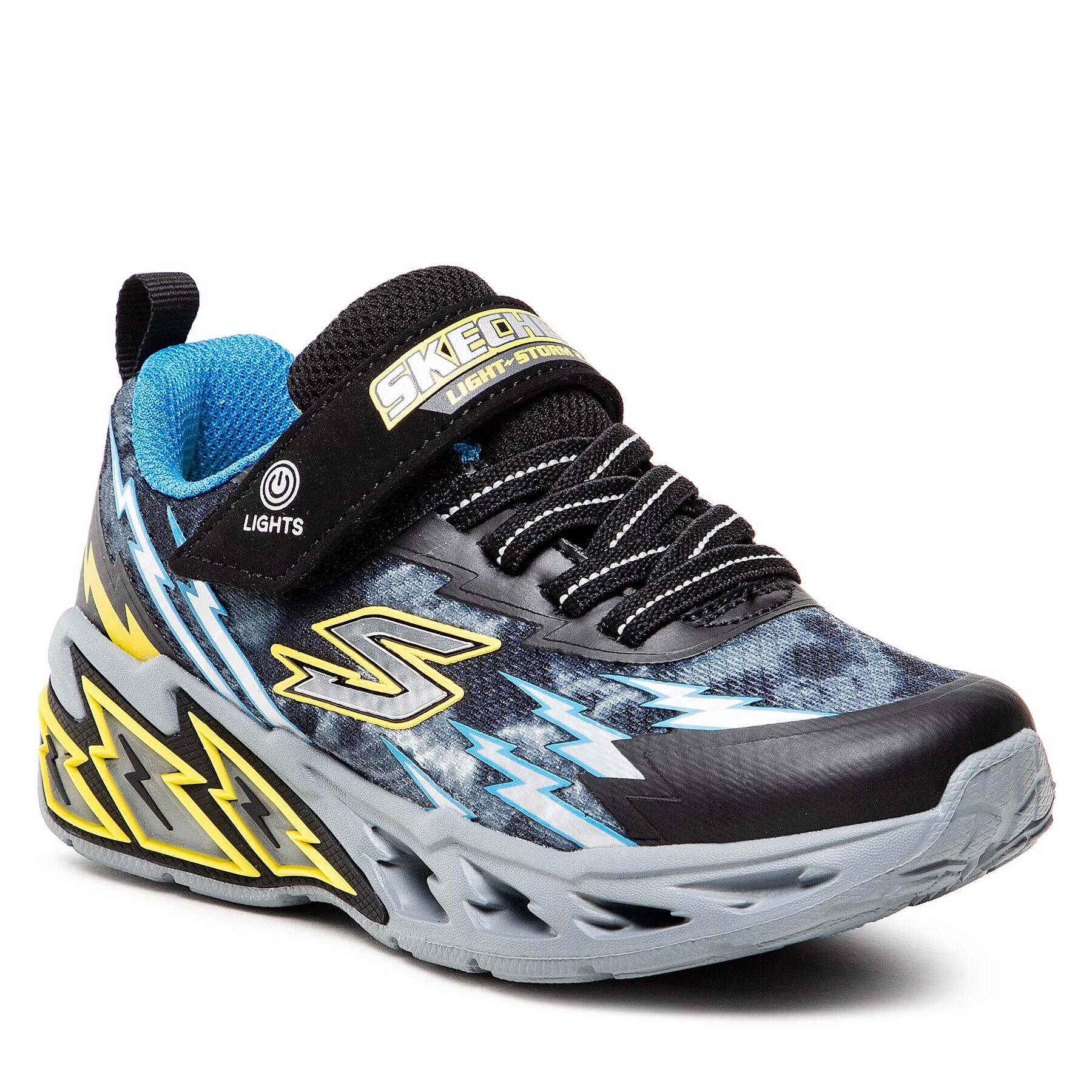 Skechers Superge Light Storm 2.0 400150L/BKBL Črna - Pepit.si