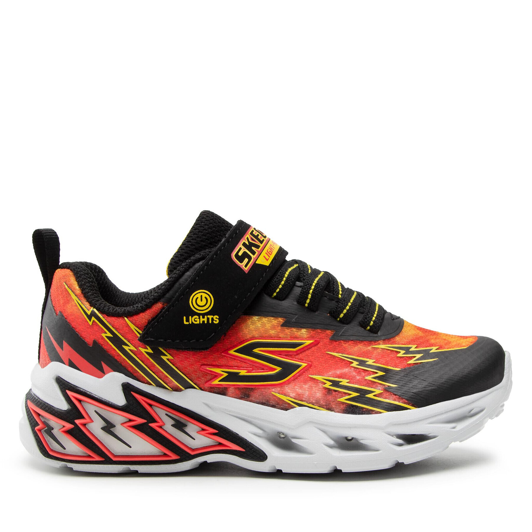 Skechers Superge Light Storm 2.0 400150L/BKRD Črna - Pepit.si