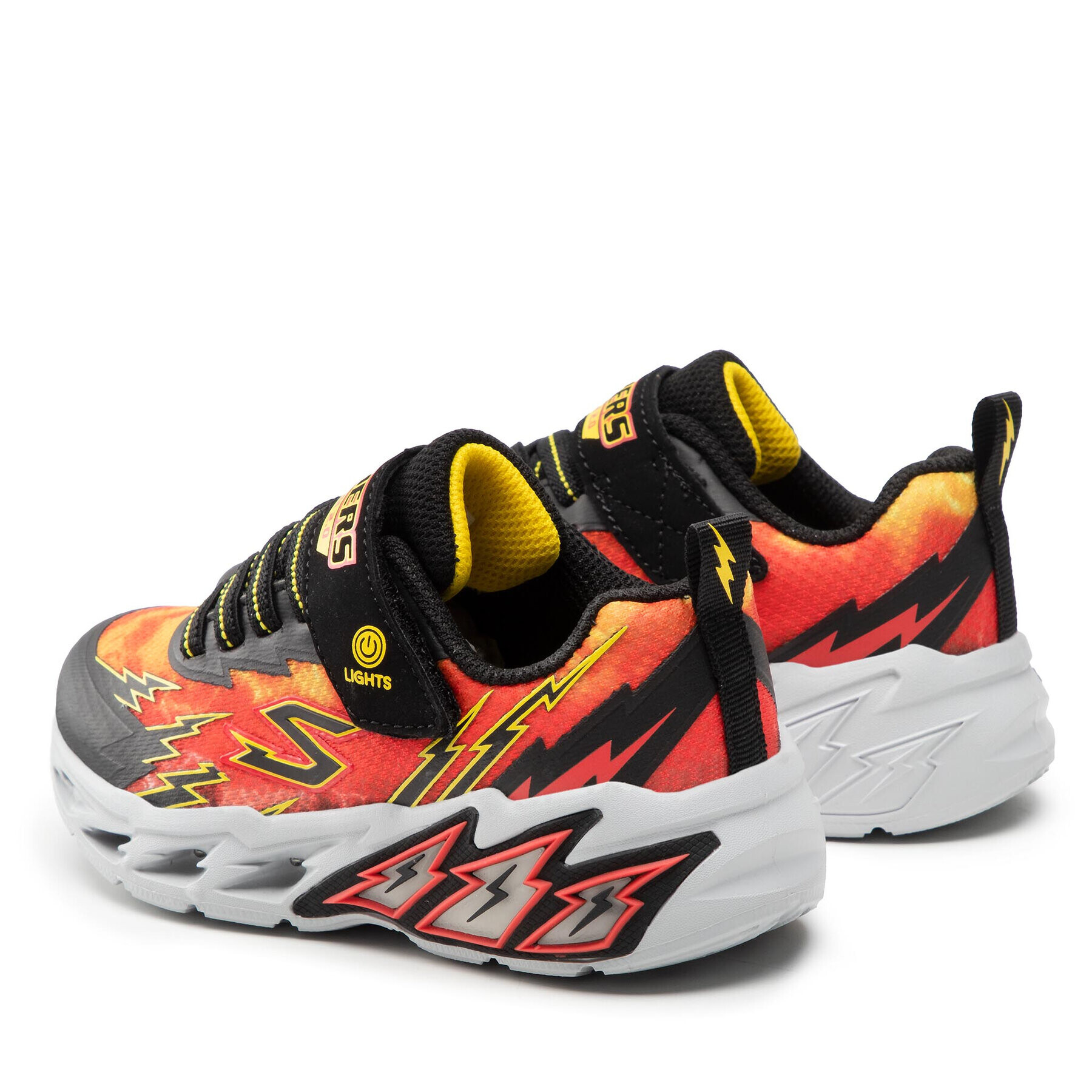 Skechers Superge Light Storm 2.0 400150L/BKRD Črna - Pepit.si