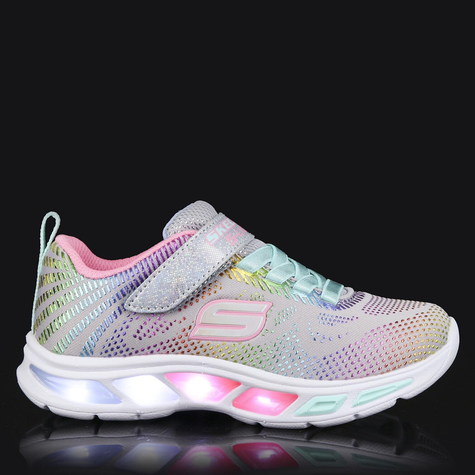 Skechers Superge Litebeams Gleam N' Dream 10959L Siva - Pepit.si