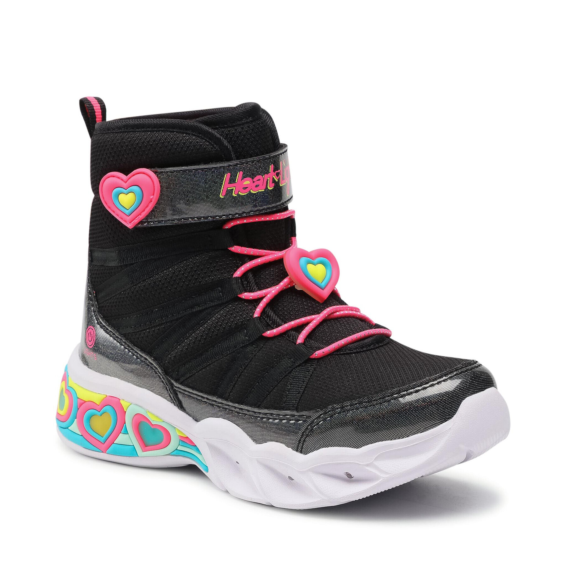 Skechers Superge Love to Shine 302661L/BKHP Črna - Pepit.si