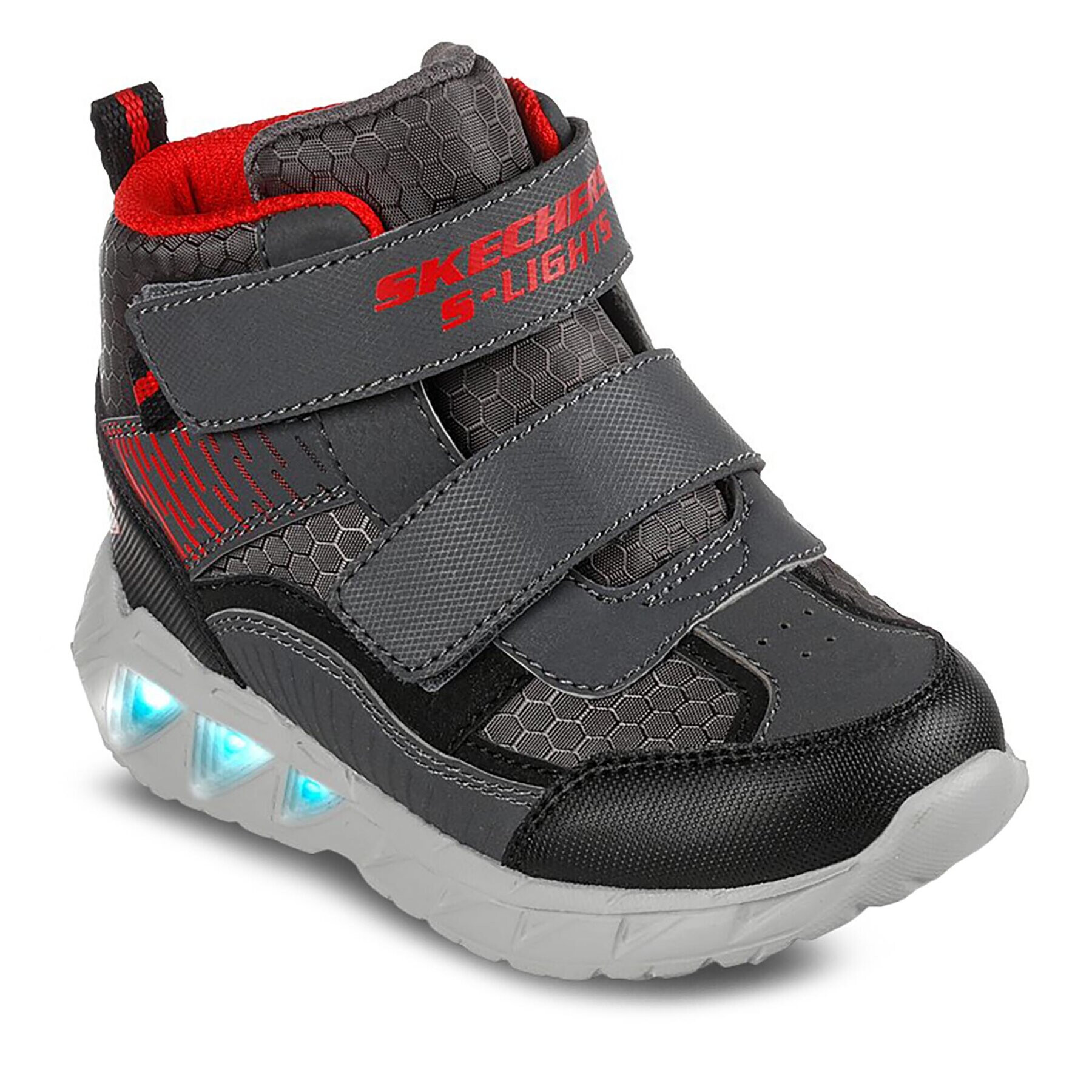 Skechers Superge Magna-Lights Frosty Fun 401504N/CCBK Siva - Pepit.si