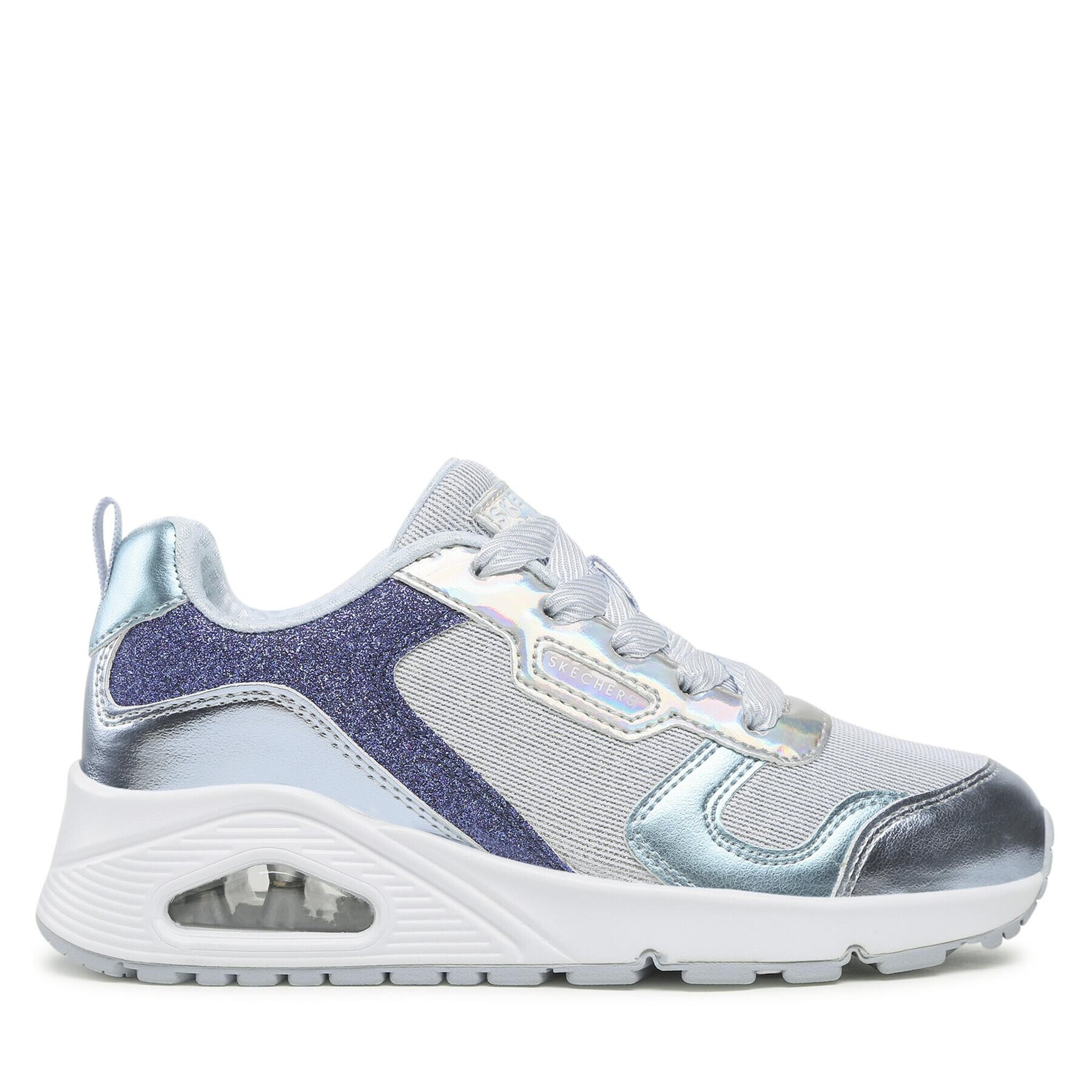 Skechers Superge Metallic Remix 310513L/LBMT Srebrna - Pepit.si