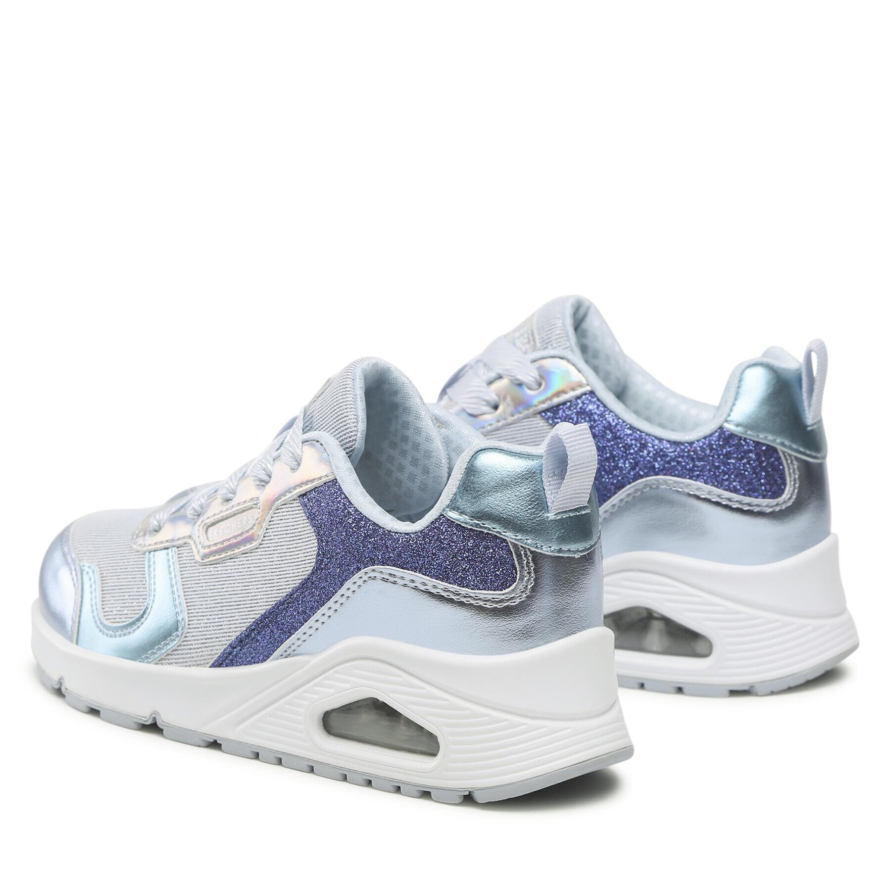 Skechers Superge Metallic Remix 310513L/LBMT Srebrna - Pepit.si