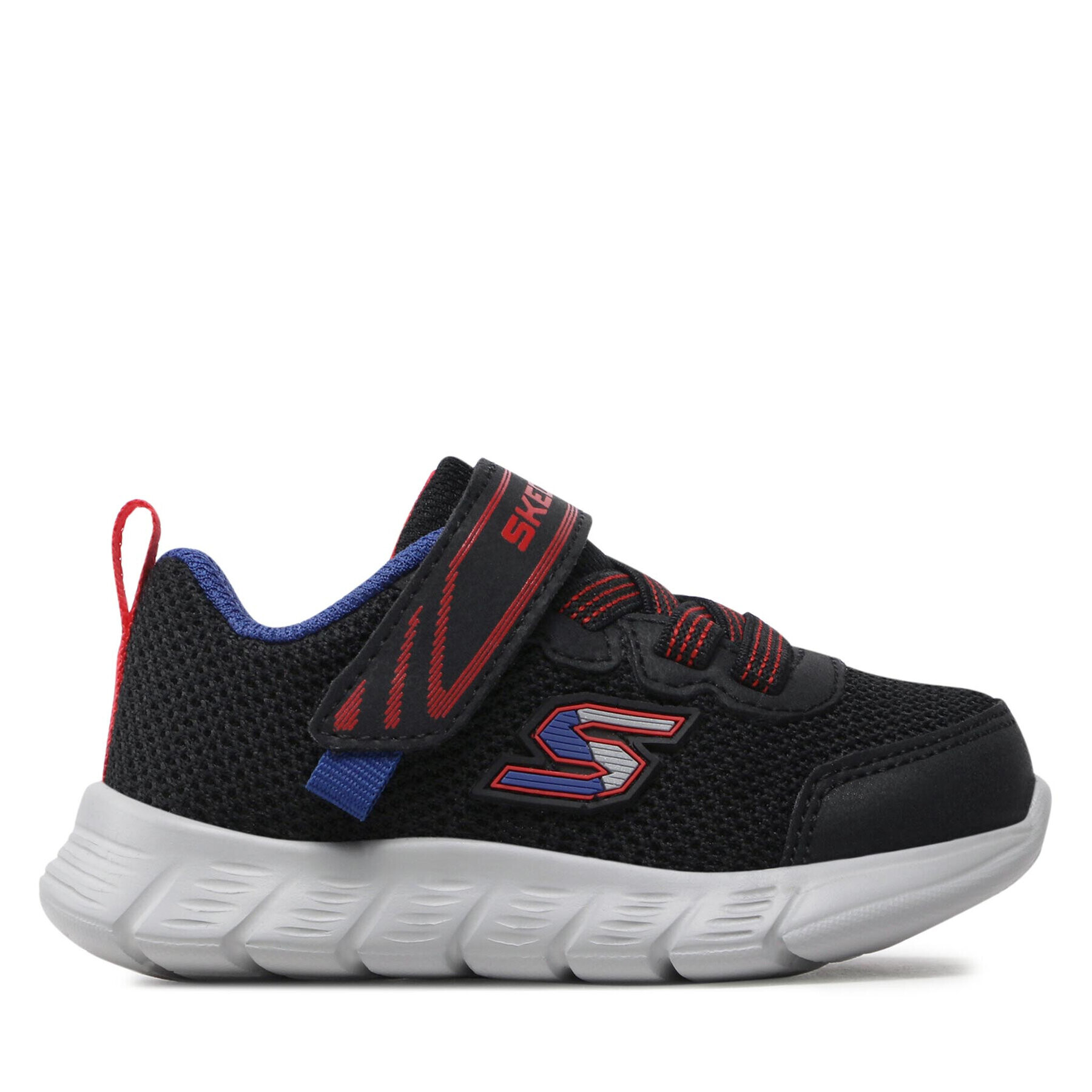 Skechers Superge Mini Trainer 407305N/BKRB Črna - Pepit.si