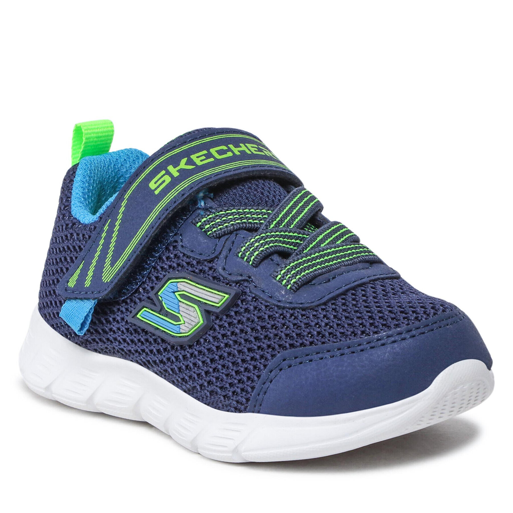 Skechers Superge Mini Trainer 407305N/NVLM Mornarsko modra - Pepit.si