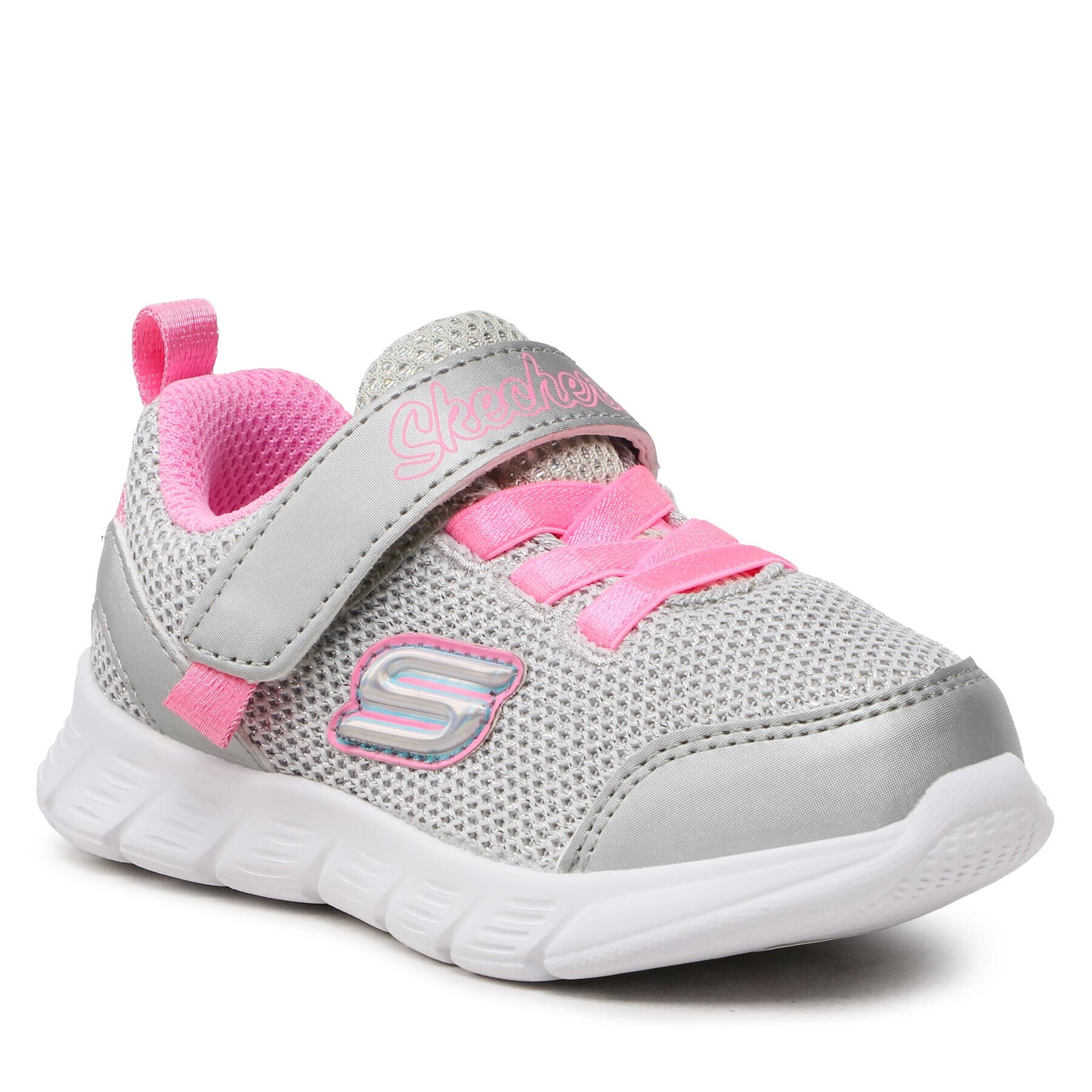 Skechers Superge Moving On 302107N/SLHP Srebrna - Pepit.si