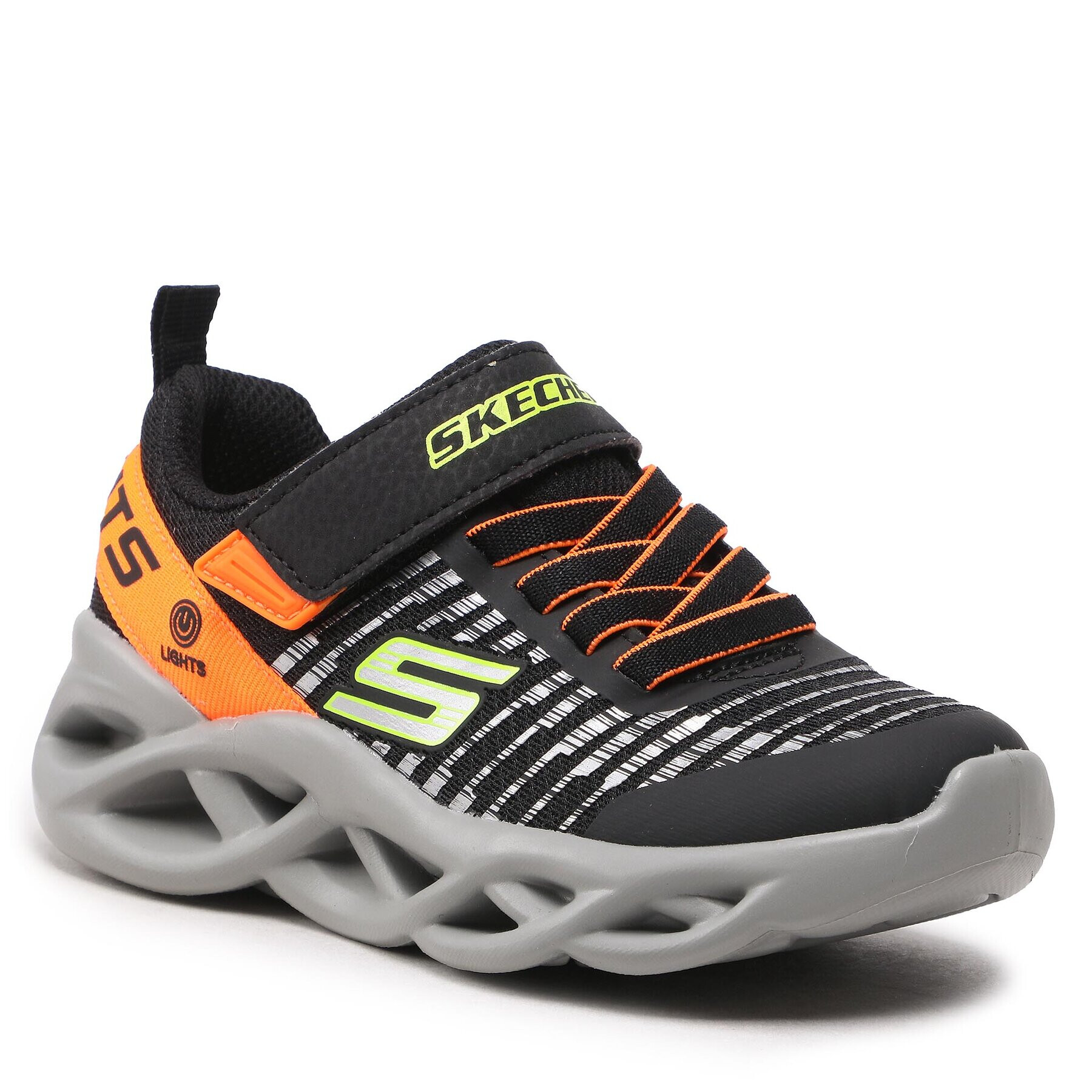 Skechers Superge Novlo 401650L/BKOR Črna - Pepit.si