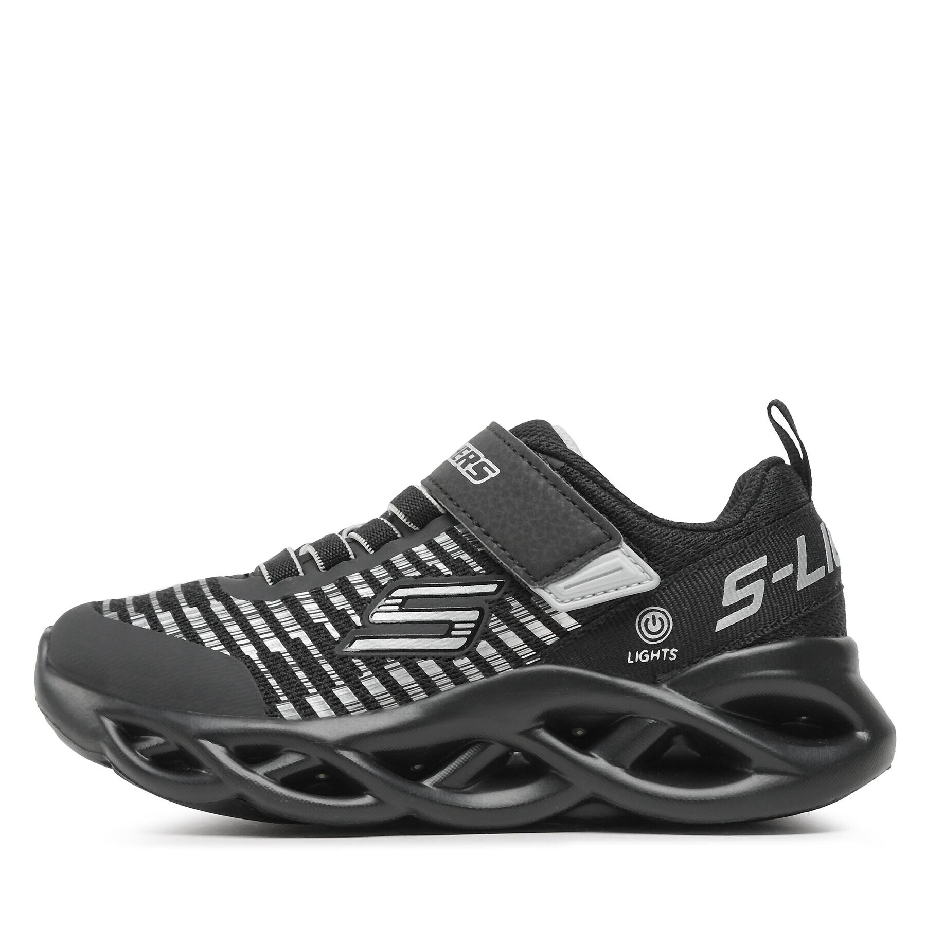 Skechers Superge Novlo 401650L/BKSL Črna - Pepit.si