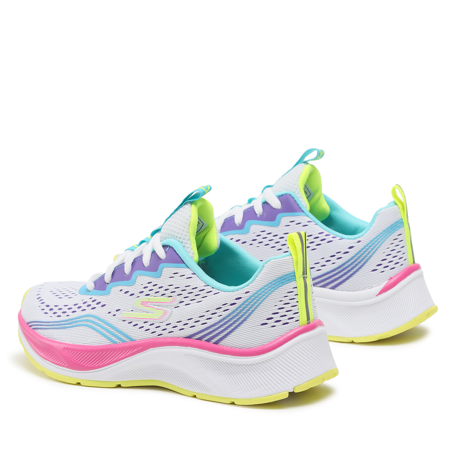 Skechers Superge Radiant Squad 303651L/WMLT Bela - Pepit.si