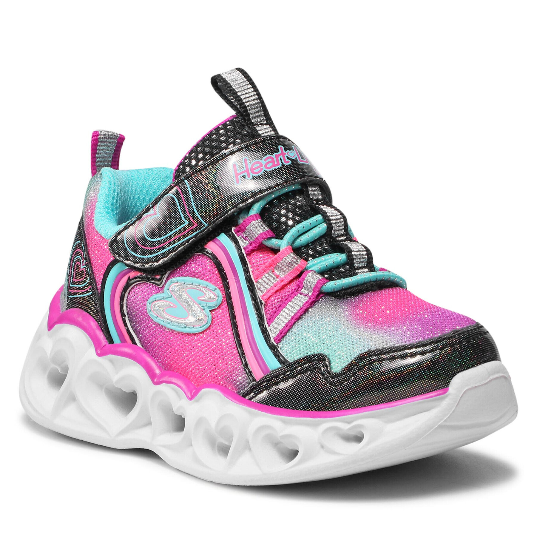 Skechers Superge Rainbow Lux 302308N/BKMT Roza - Pepit.si