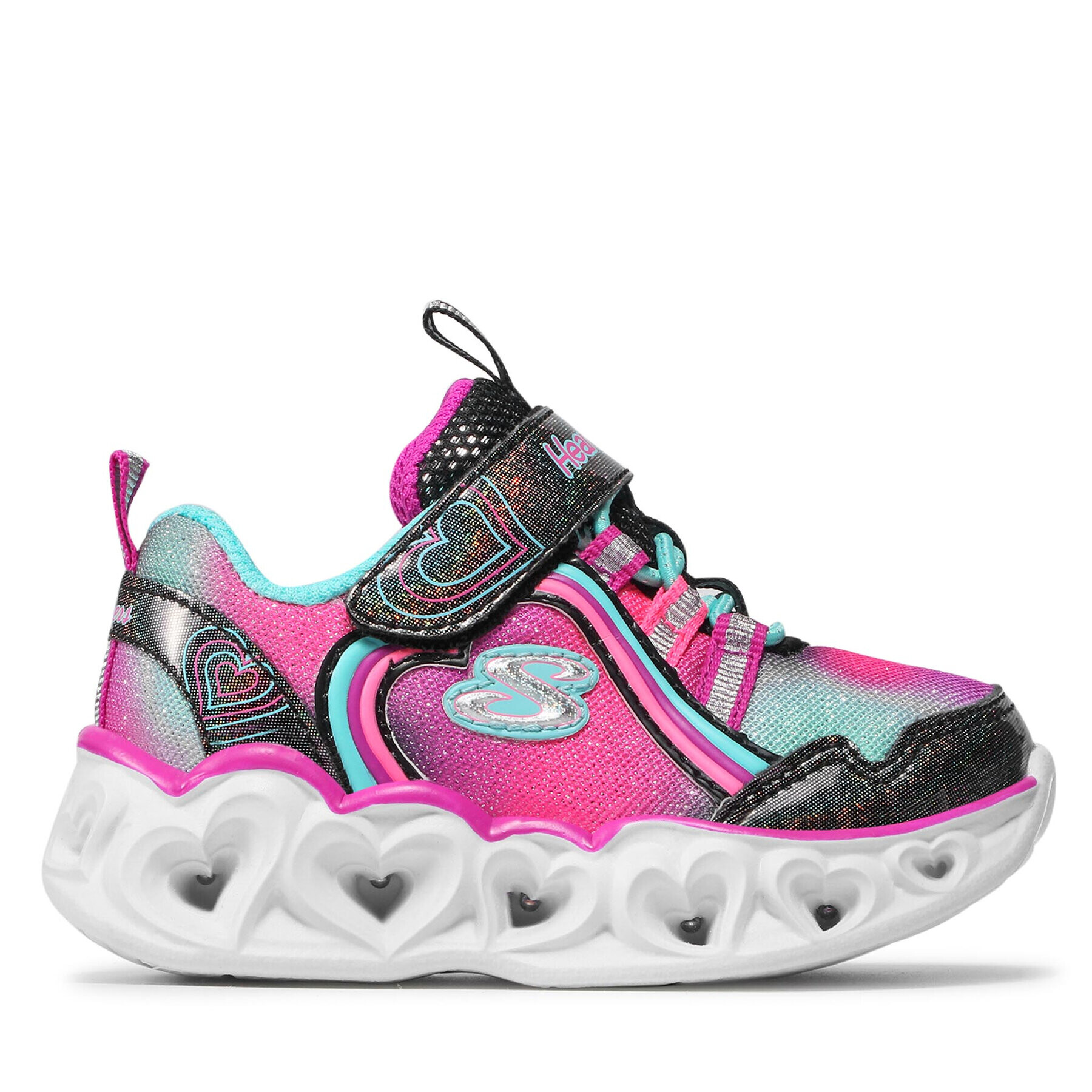 Skechers Superge Rainbow Lux 302308N/BKMT Roza - Pepit.si