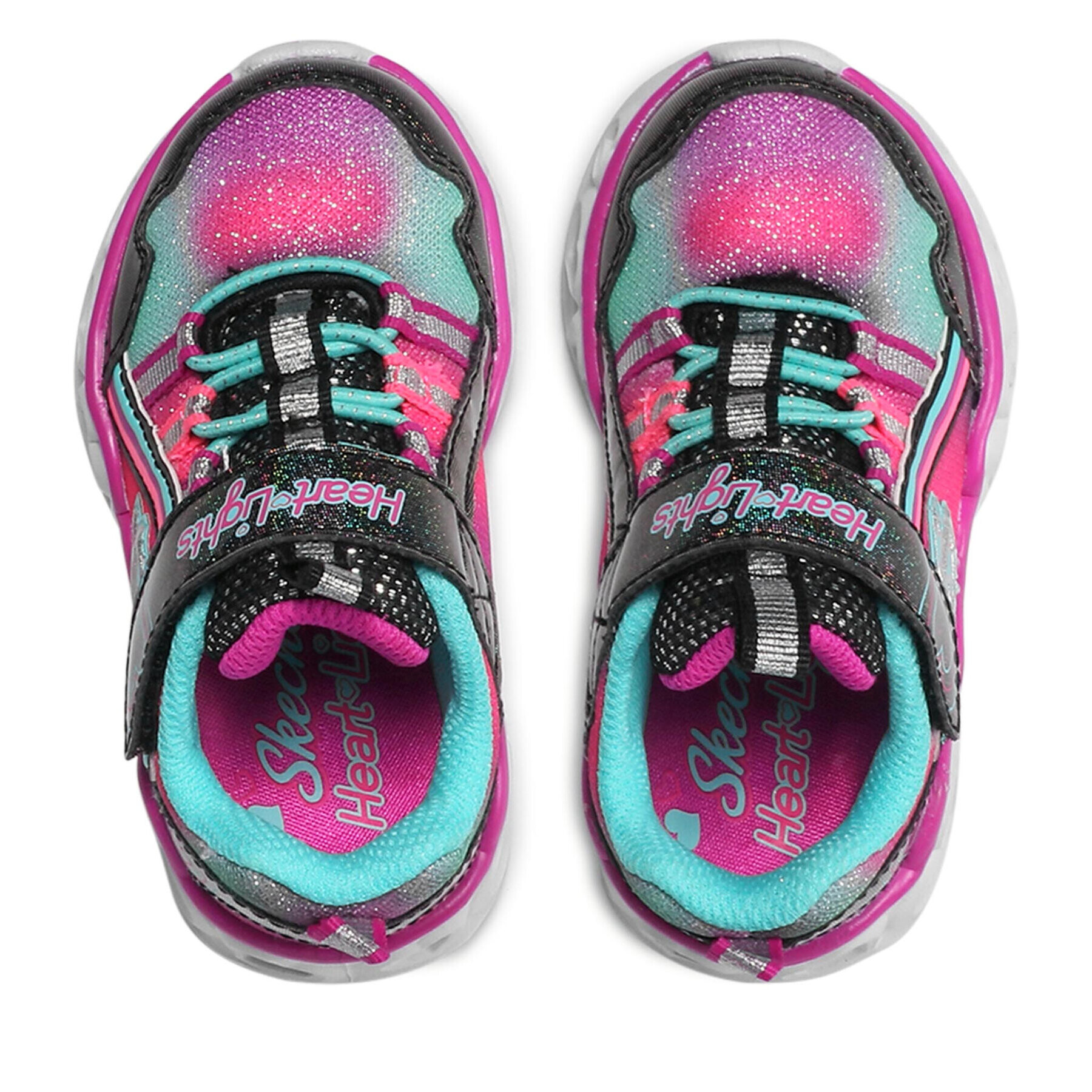 Skechers Superge Rainbow Lux 302308N/BKMT Roza - Pepit.si