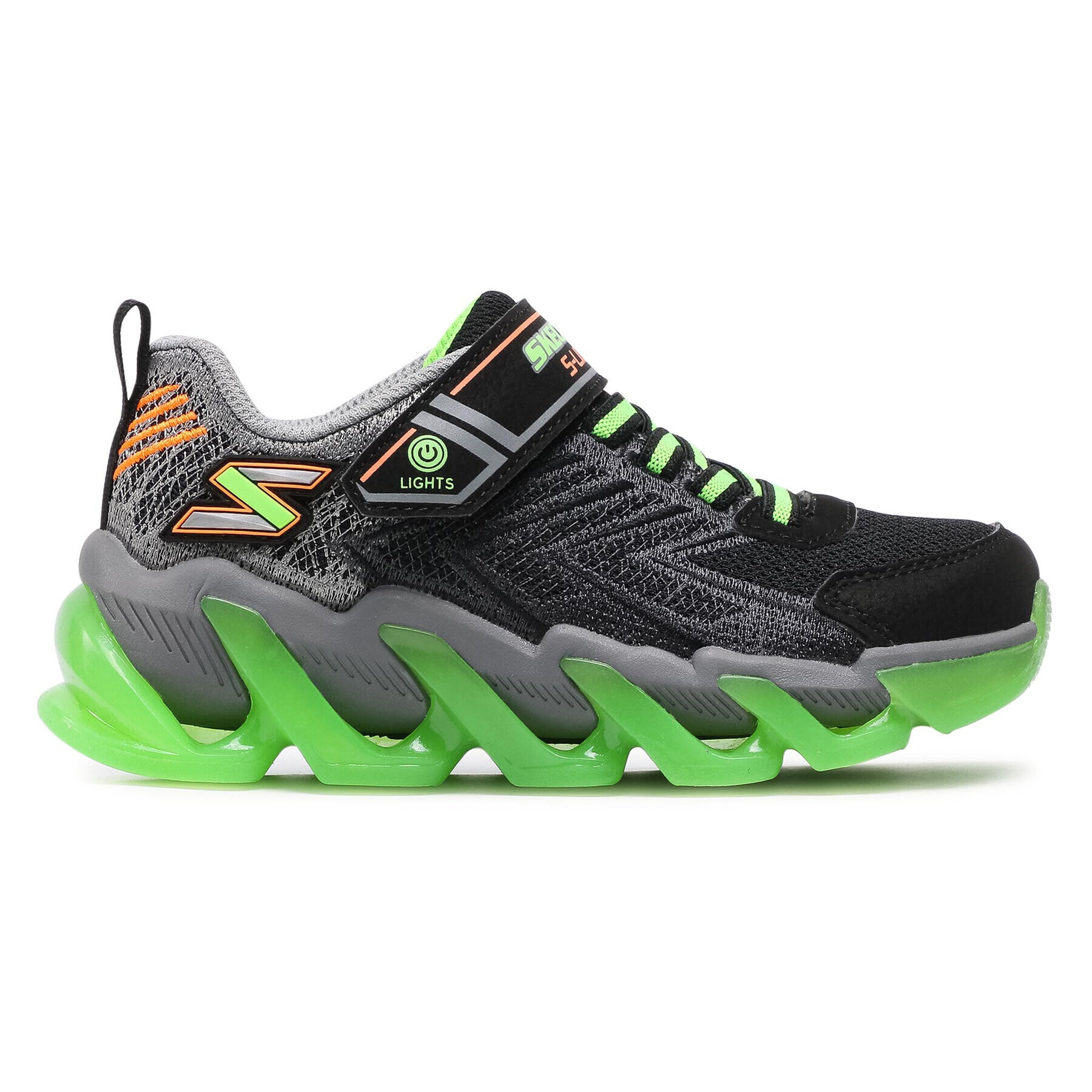 Skechers Superge S Lights 400130L/BKLM Črna - Pepit.si