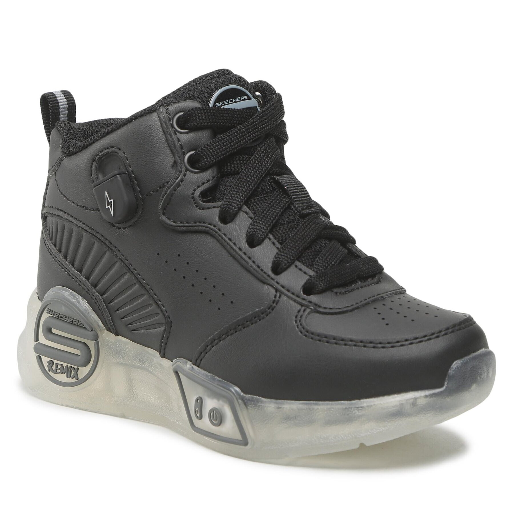 Skechers Superge S-Lights Remix 400620L/BLK Črna - Pepit.si