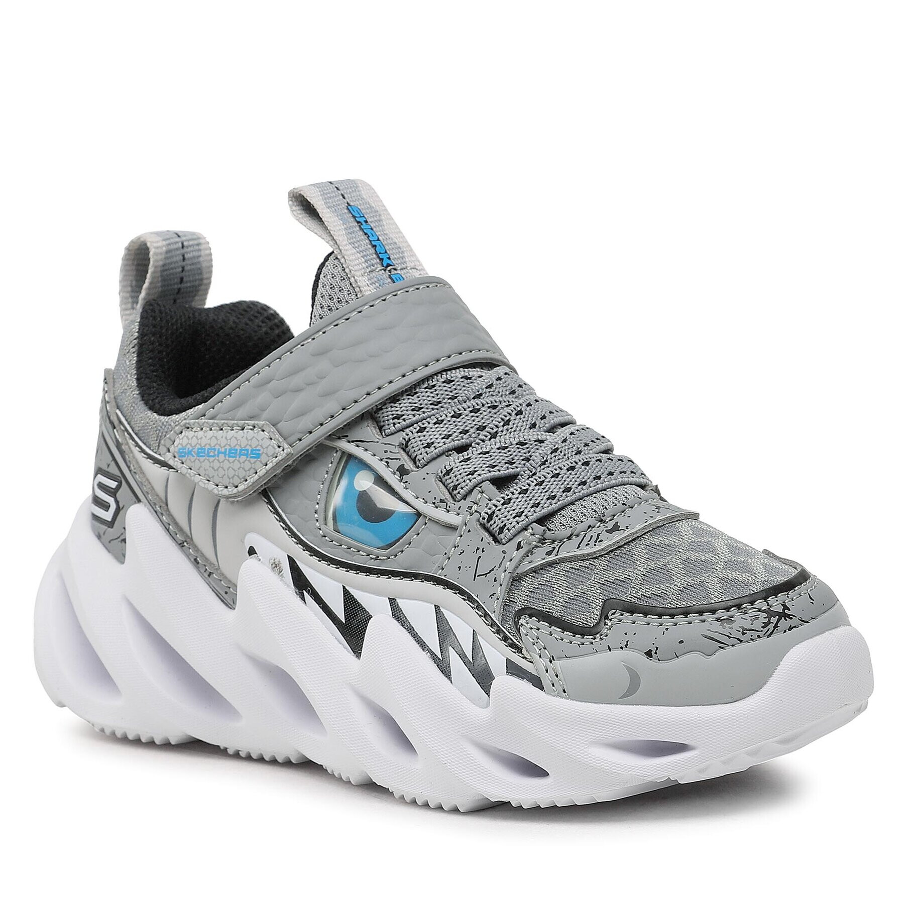 Skechers Superge Shark-Bots Surf Patrol 402112L/GYBK Siva - Pepit.si