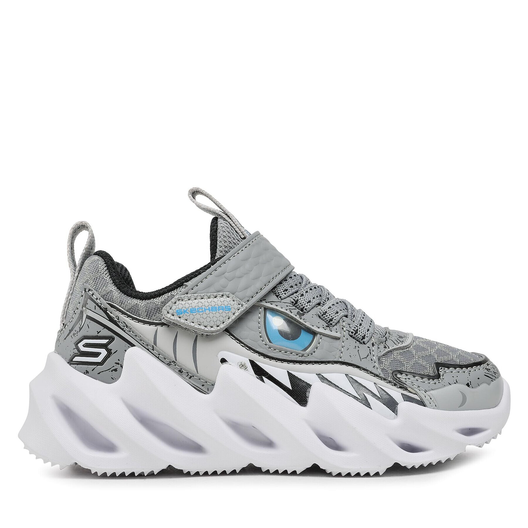 Skechers Superge Shark-Bots Surf Patrol 402112L/GYBK Siva - Pepit.si