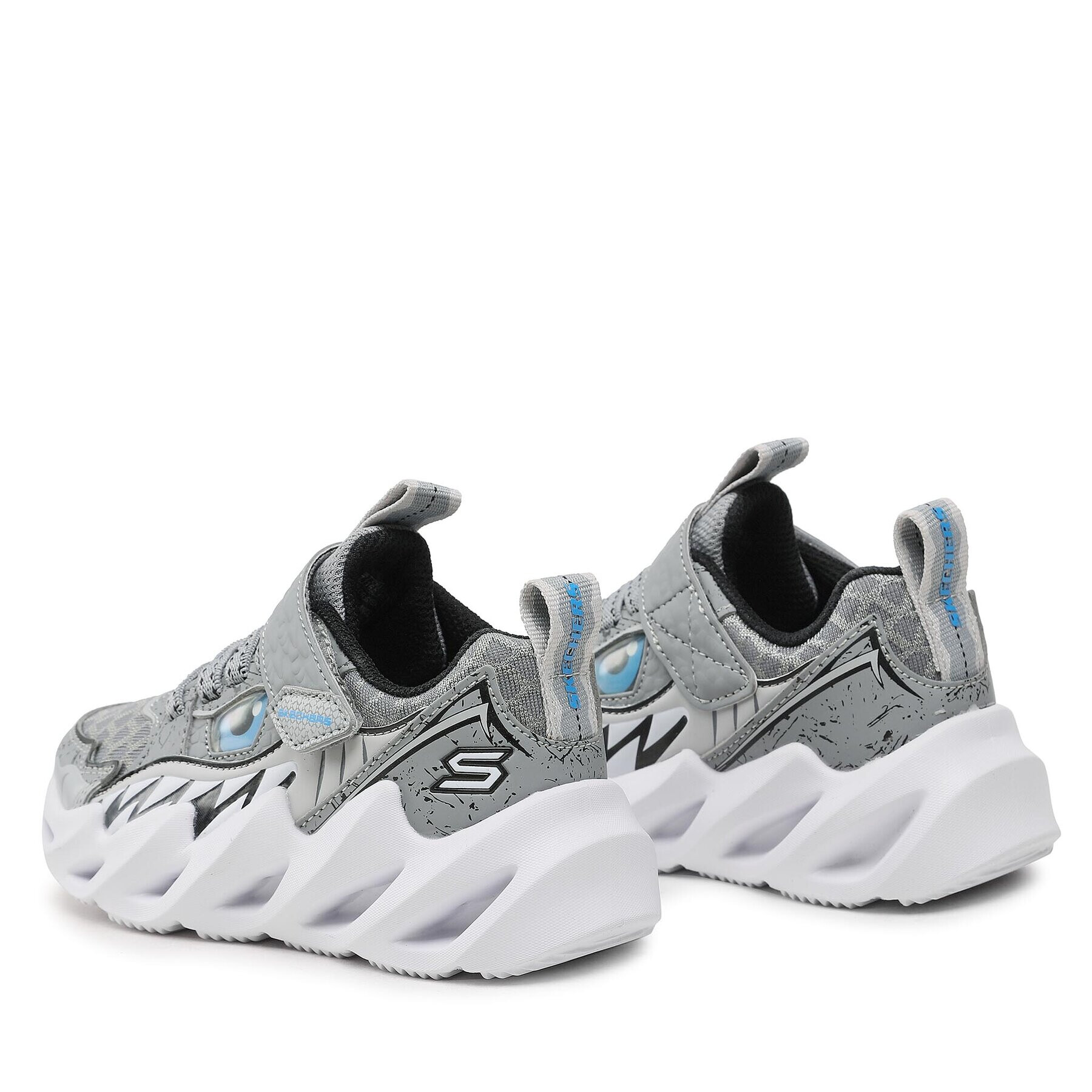 Skechers Superge Shark-Bots Surf Patrol 402112L/GYBK Siva - Pepit.si