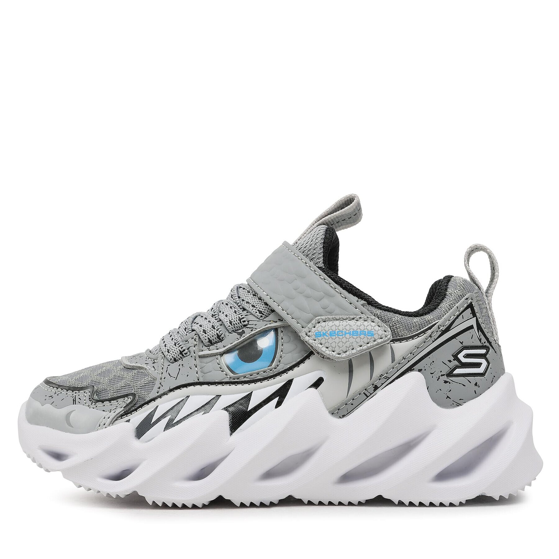 Skechers Superge Shark-Bots Surf Patrol 402112L/GYBK Siva - Pepit.si