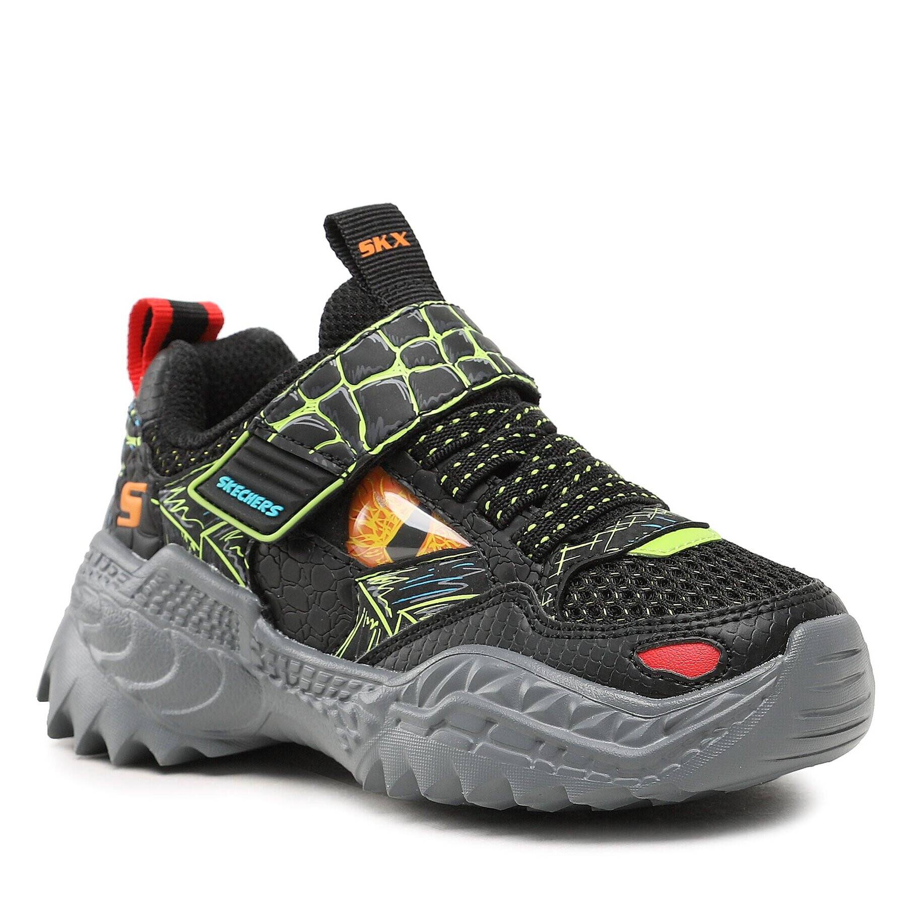 Skechers Superge Skech-O-Saurus 402235L/BKLM Črna - Pepit.si