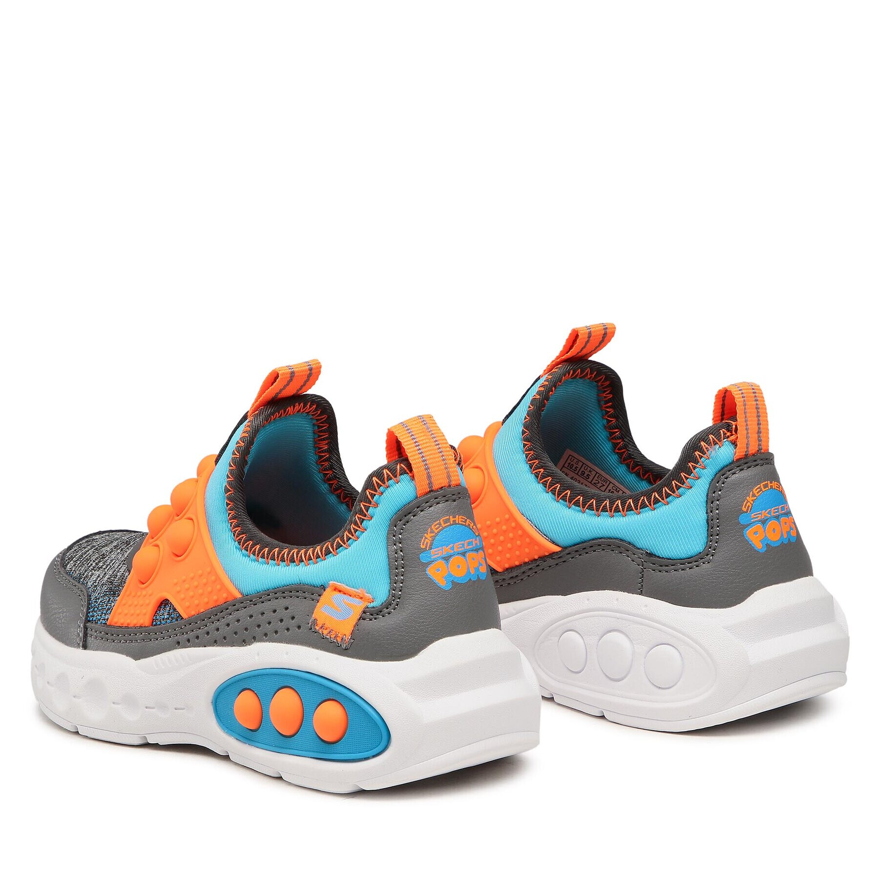 Skechers Superge Skech Pops 402170L/CCBL Siva - Pepit.si