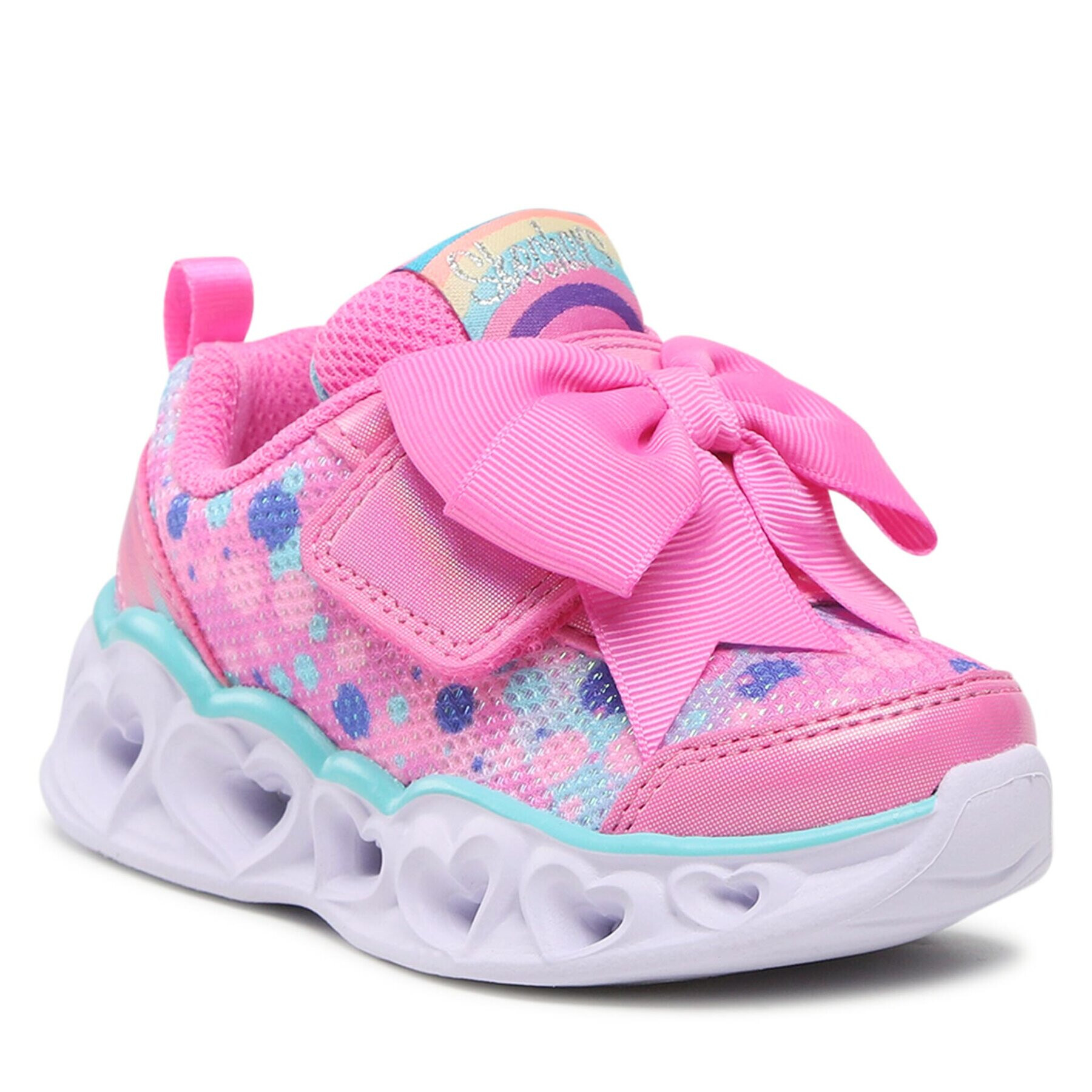 Skechers Superge Sparkle Sparks 20265N/HPTQ Roza - Pepit.si