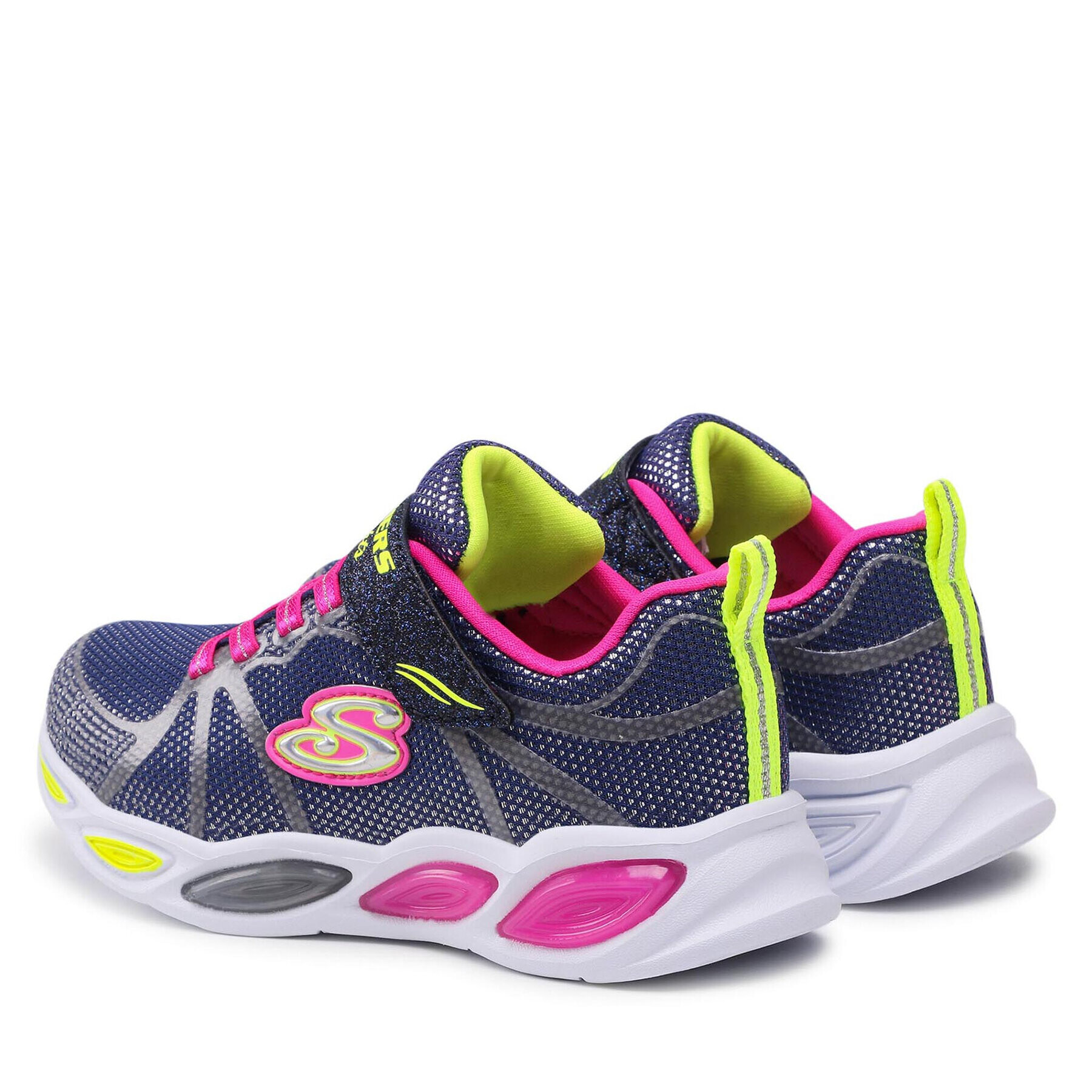 Skechers Superge Sporty Glow 302042L/NVMT Mornarsko modra - Pepit.si