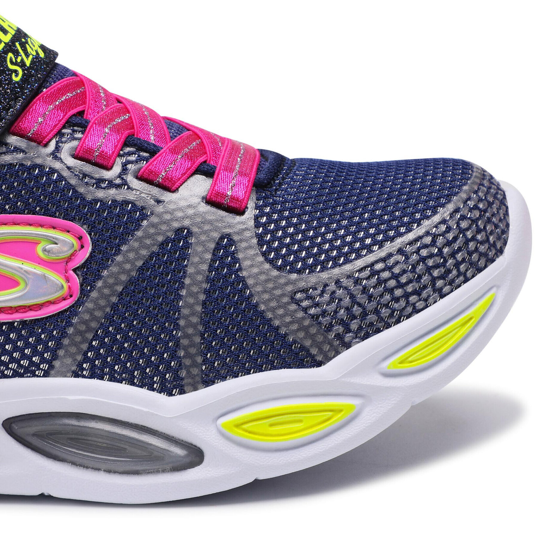 Skechers Superge Sporty Glow 302042L/NVMT Mornarsko modra - Pepit.si