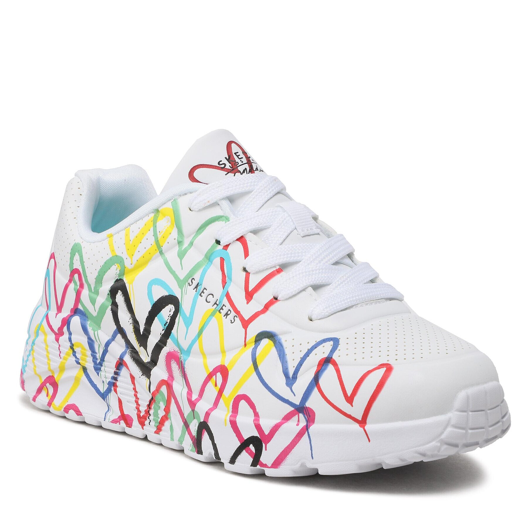 Skechers Superge Spread The Love 314064L/WMLT Bela - Pepit.si