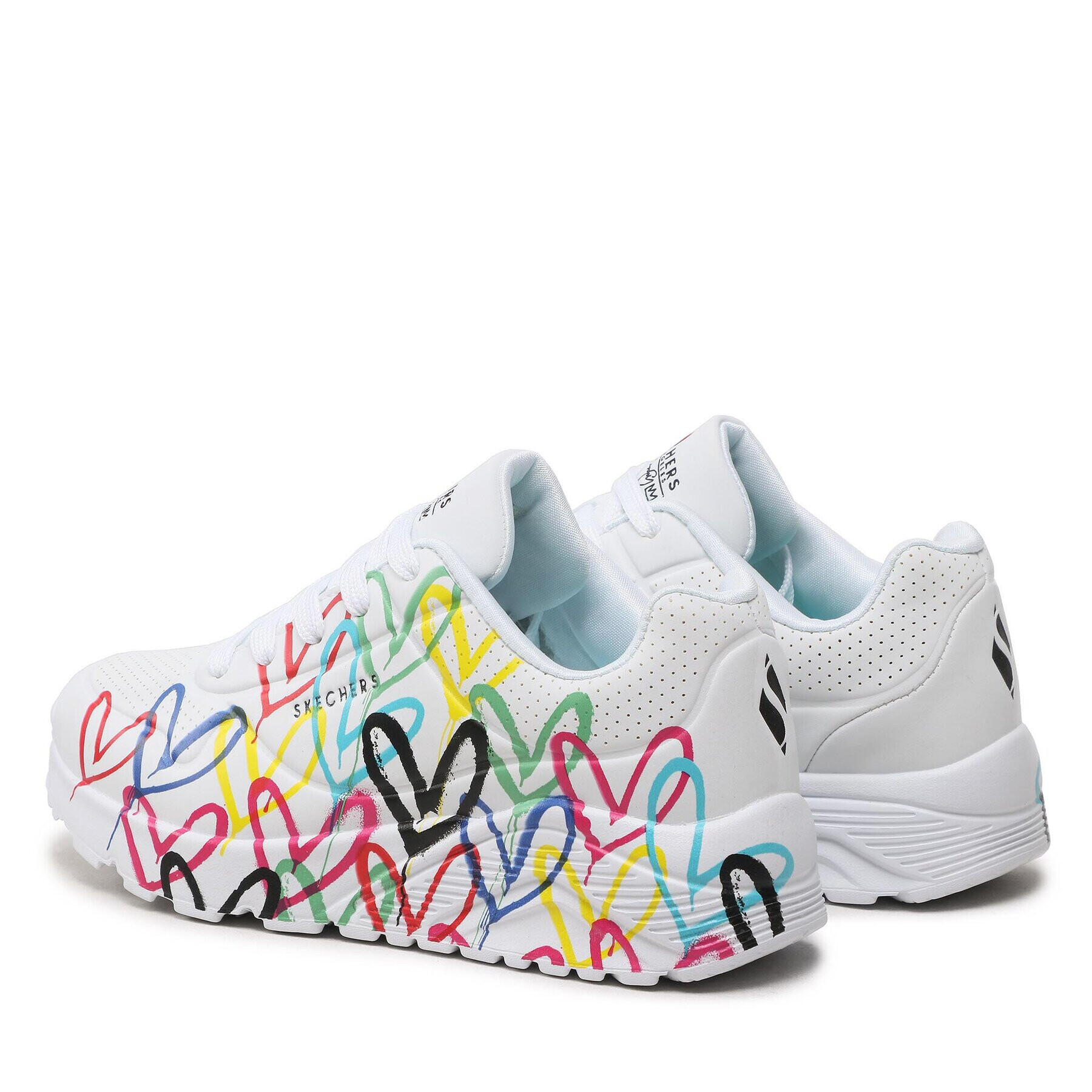 Skechers Superge Spread The Love 314064L/WMLT Bela - Pepit.si