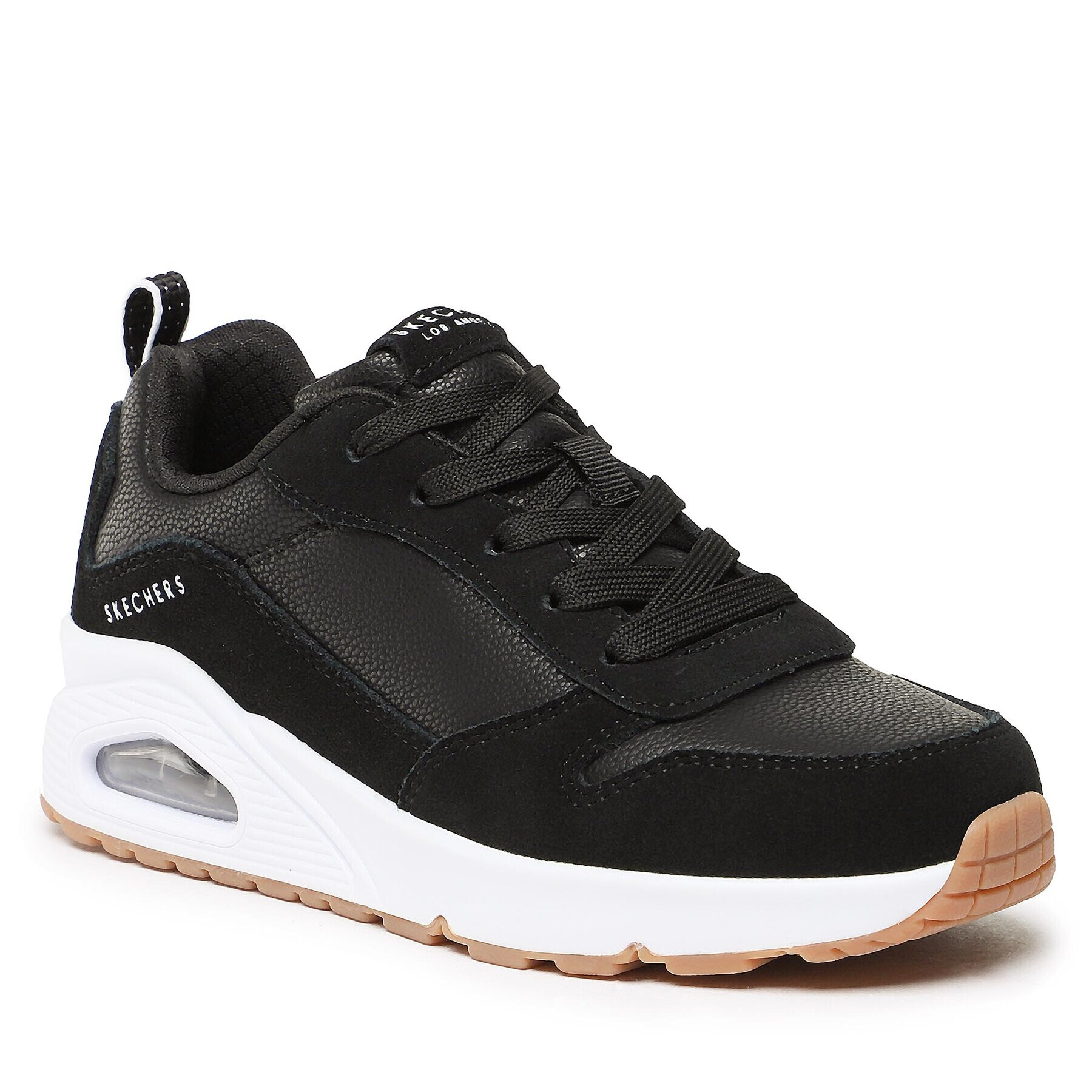 Skechers Superge Uno Stacre 403677L/BKW Črna - Pepit.si