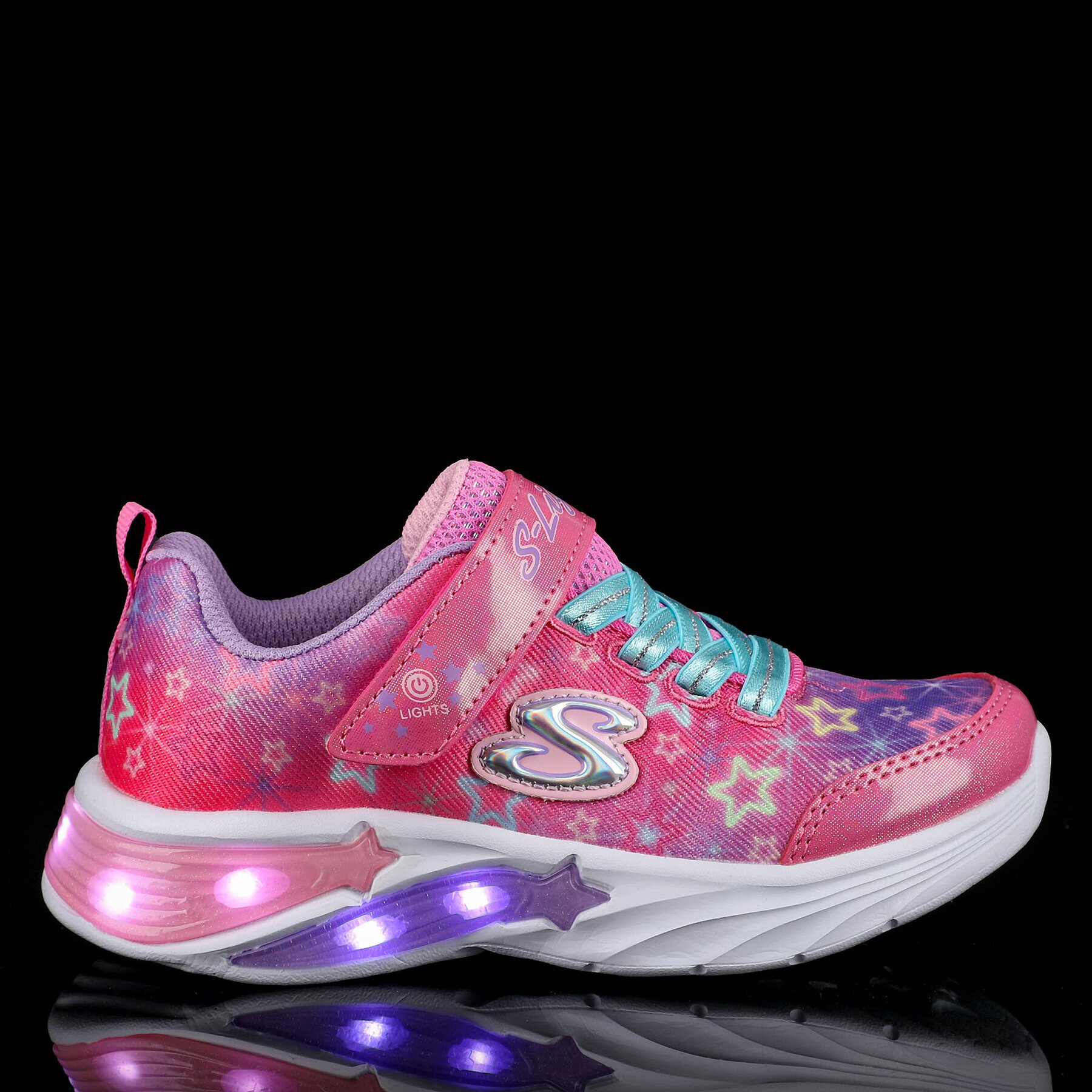 Skechers Superge Star Sparks 302324L/PKMT Roza - Pepit.si