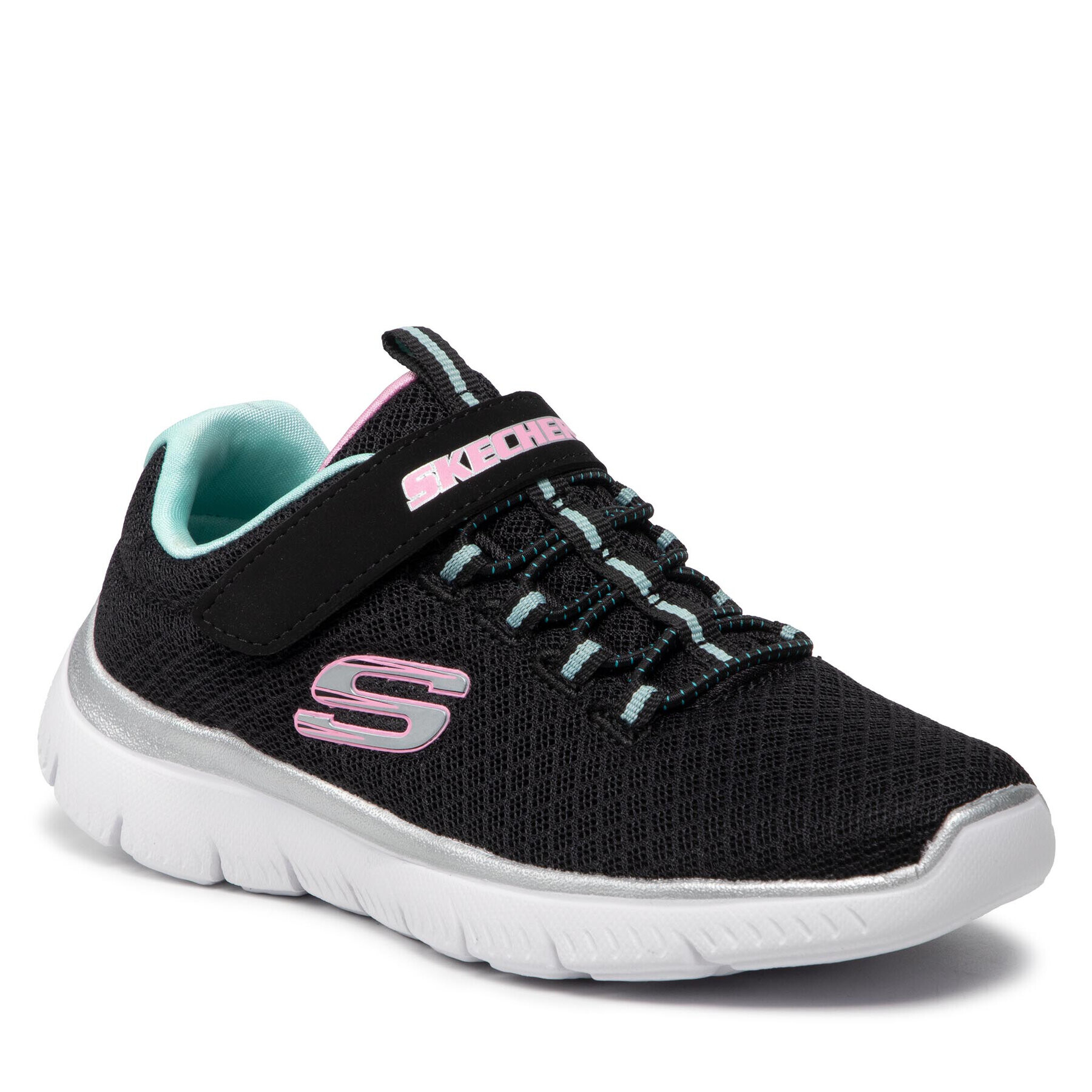 Skechers Superge Sweet Simplicity 302069L/BKTQ Črna - Pepit.si