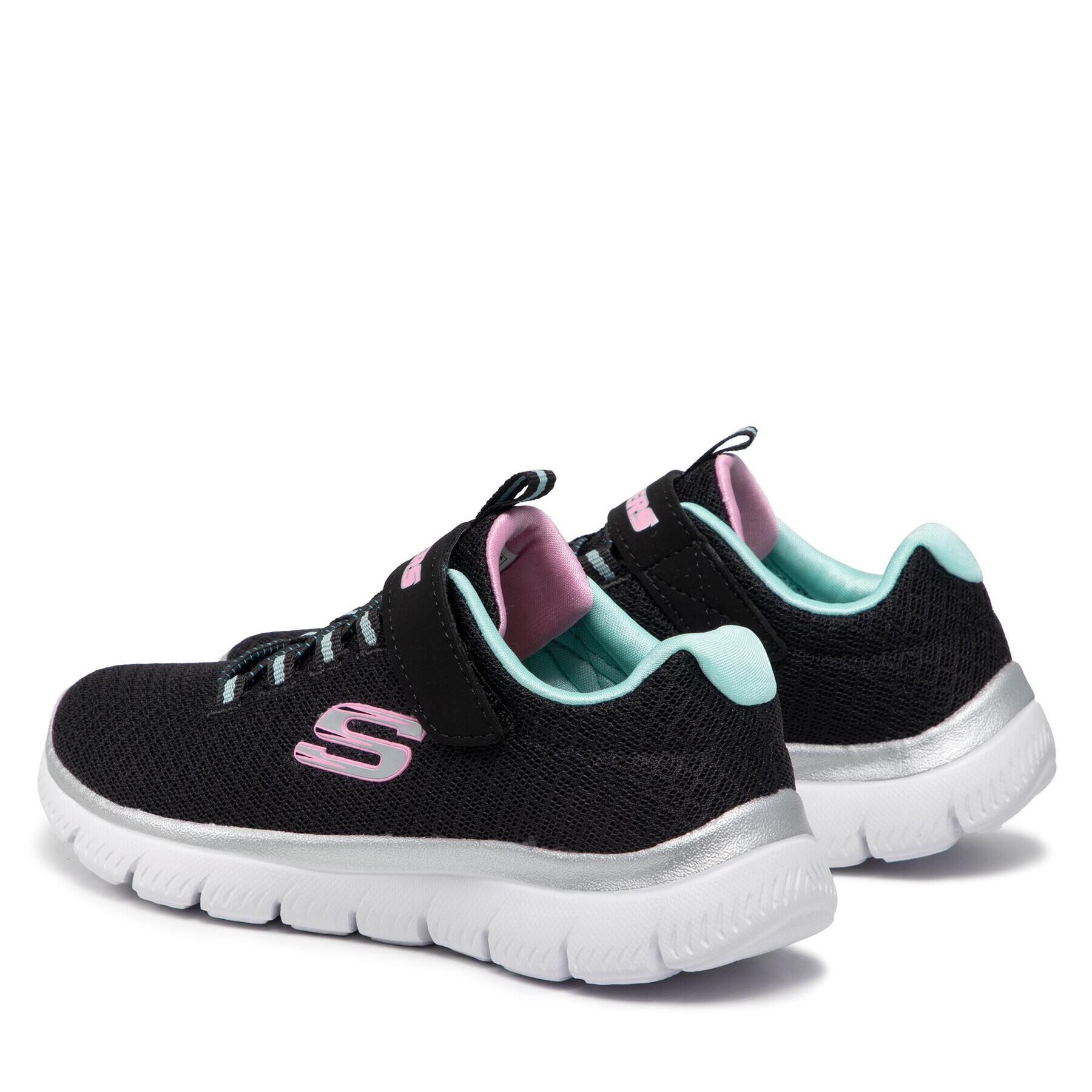 Skechers Superge Sweet Simplicity 302069L/BKTQ Črna - Pepit.si