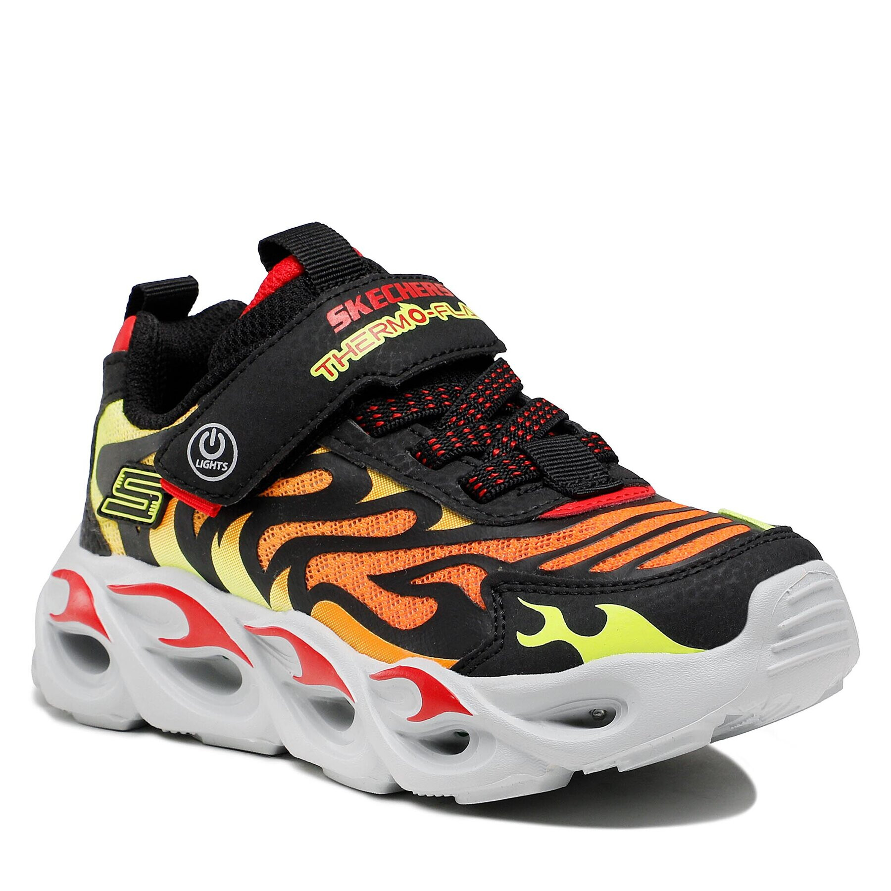 Skechers Superge Thermo Flash 400106L/BKRD Oranžna - Pepit.si