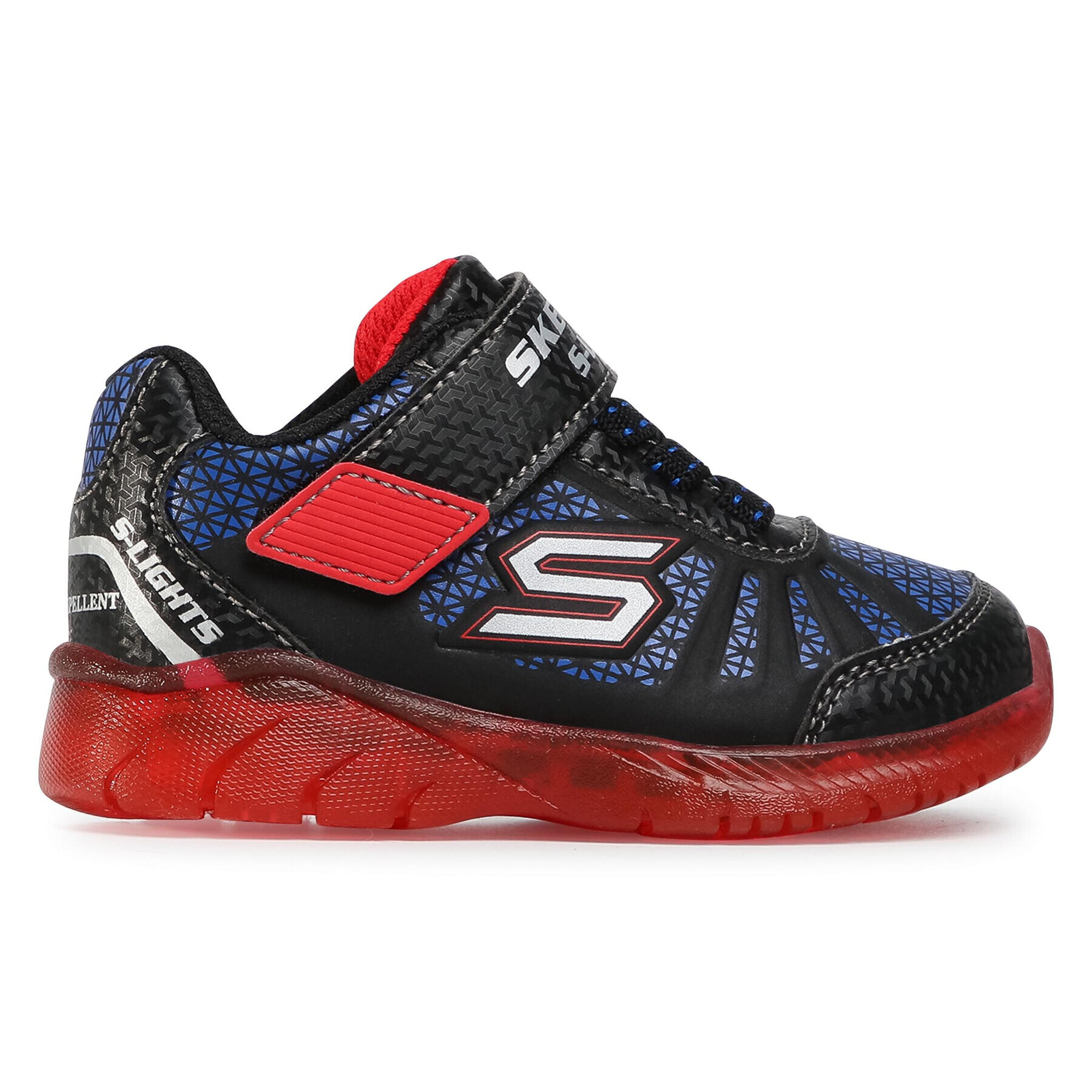 Skechers Superge Tuff Track 401520N/BKRB Črna - Pepit.si