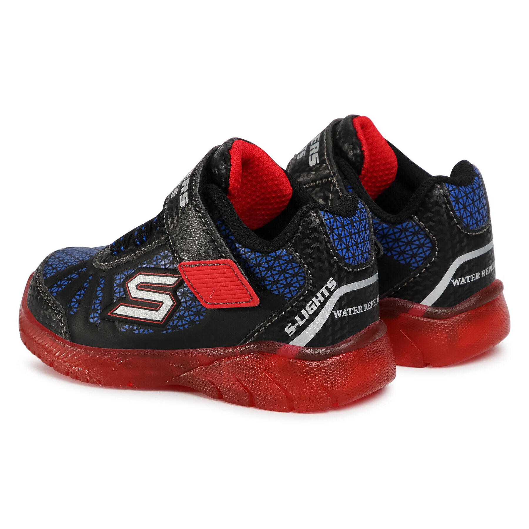 Skechers Superge Tuff Track 401520N/BKRB Črna - Pepit.si